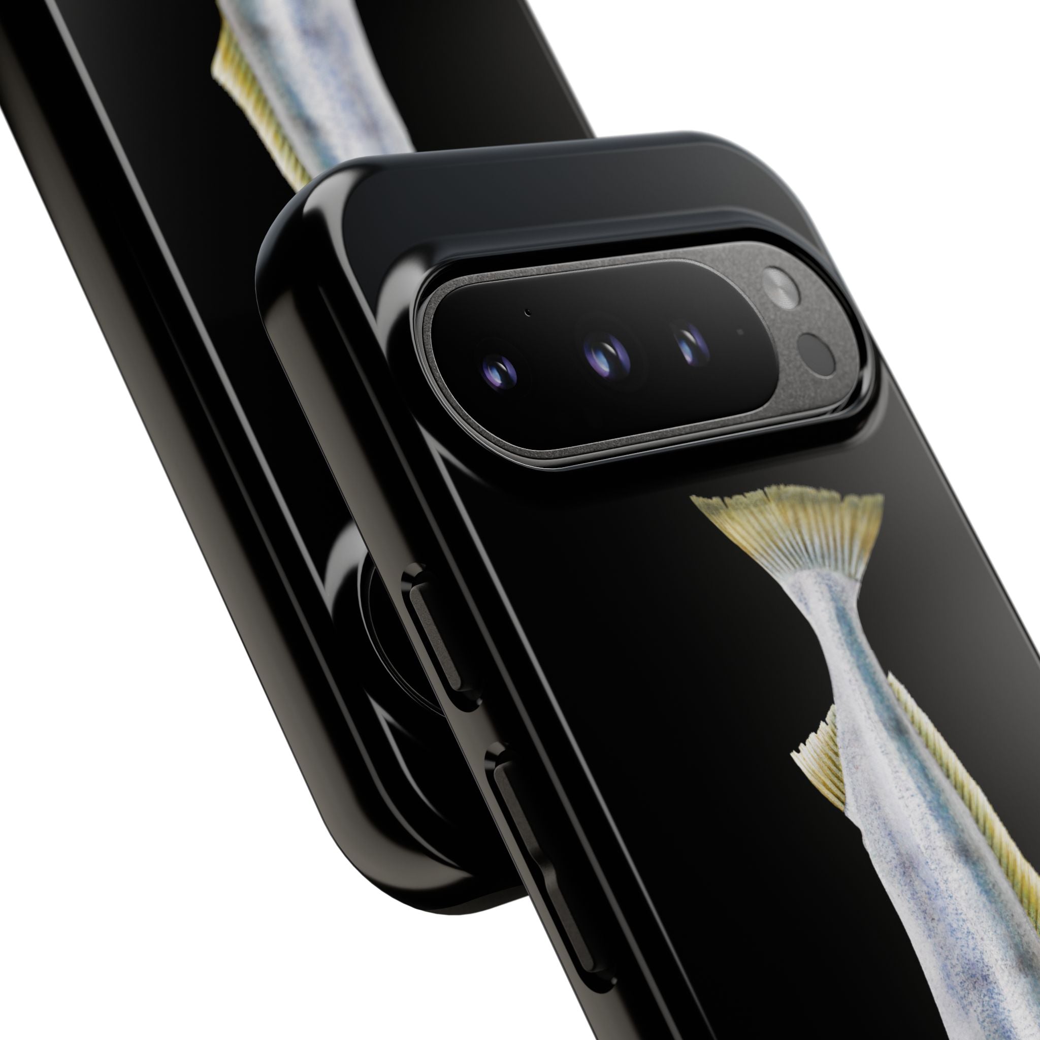 White Sea Bass Phone Case (Samsung) - black