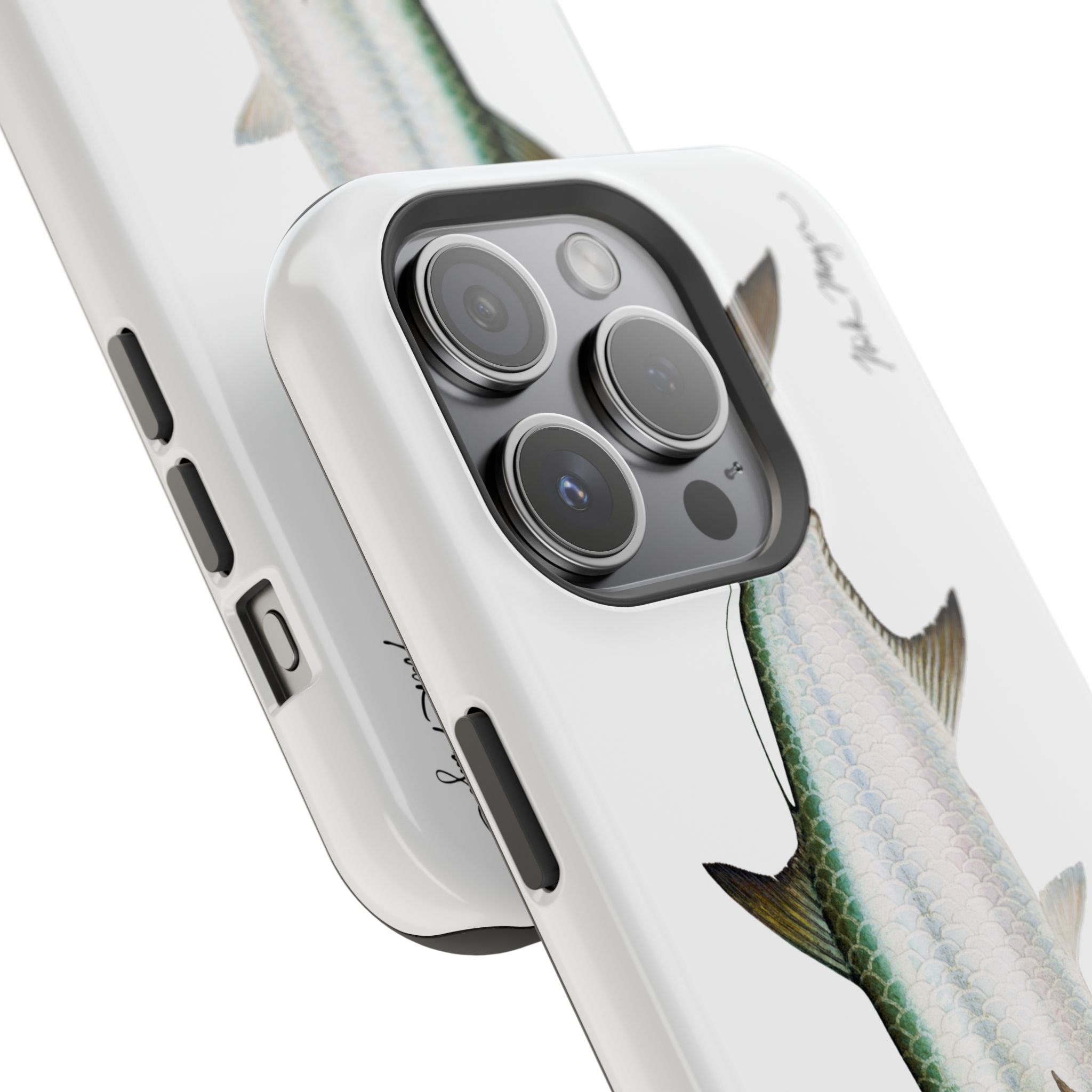 Tarpon MagSafe White iPhone Case
