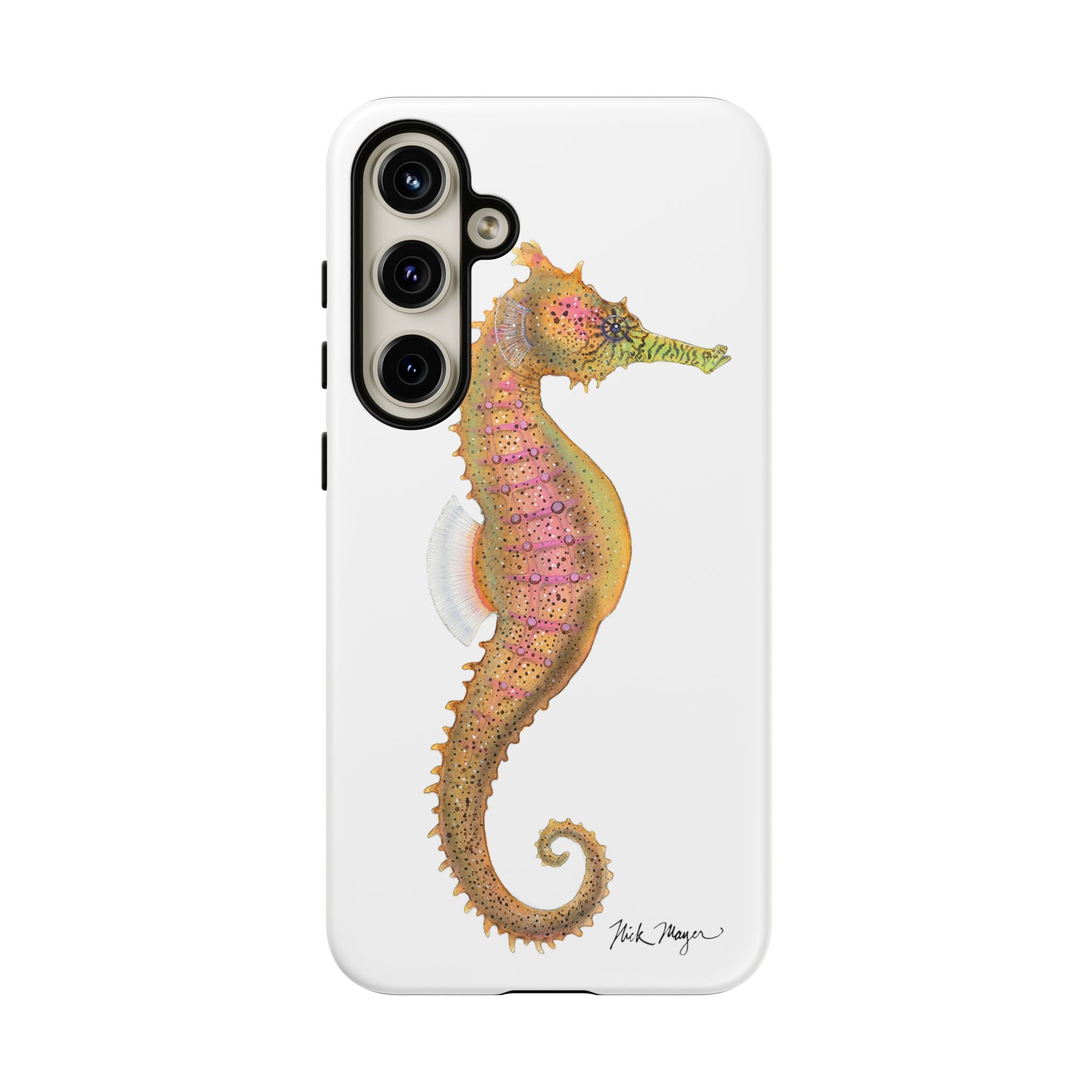 Pink Seahorse Phone Case (Samsung)