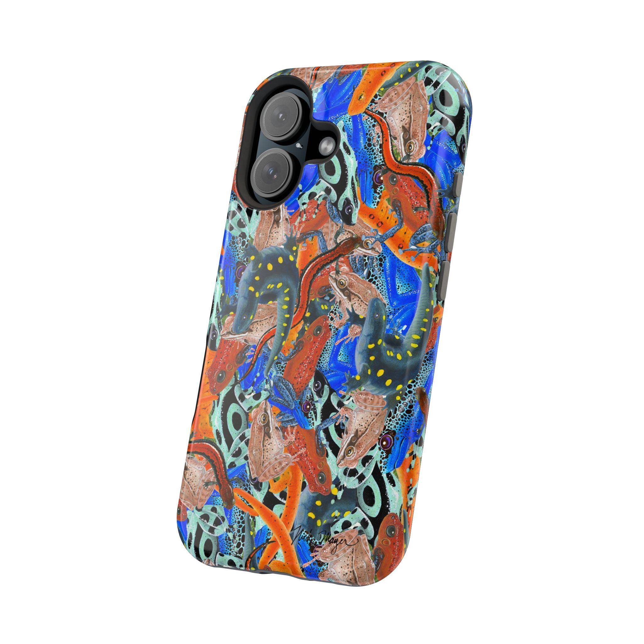 NEW Frogs and Salamanders MagSafe iPhone Case