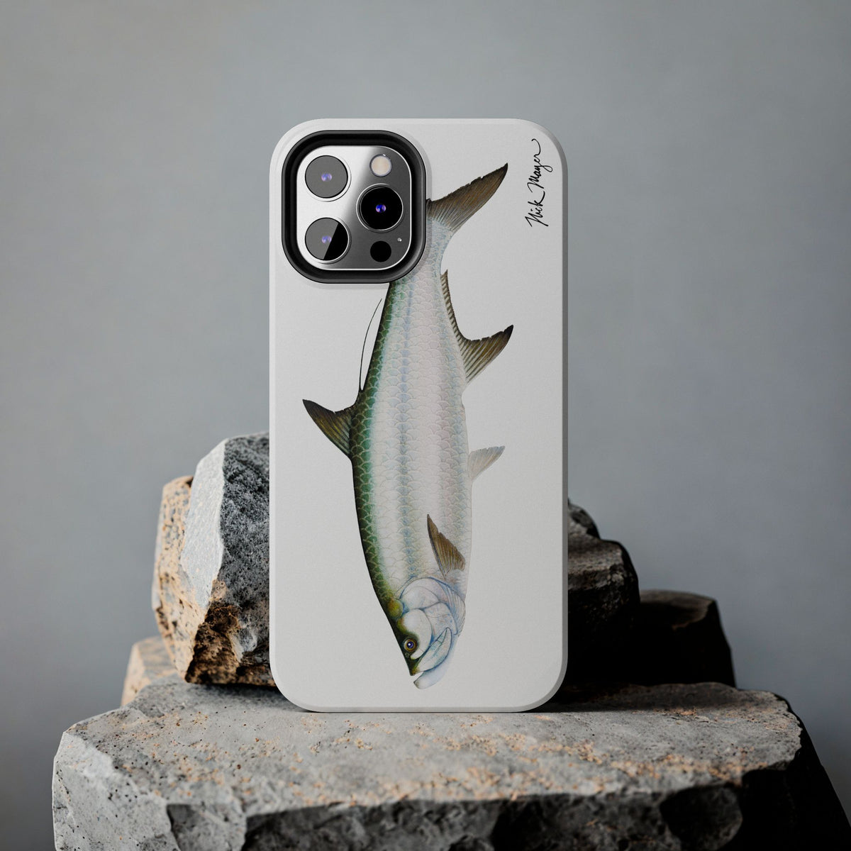 Tarpon White Phone Case (iPhone) Printify