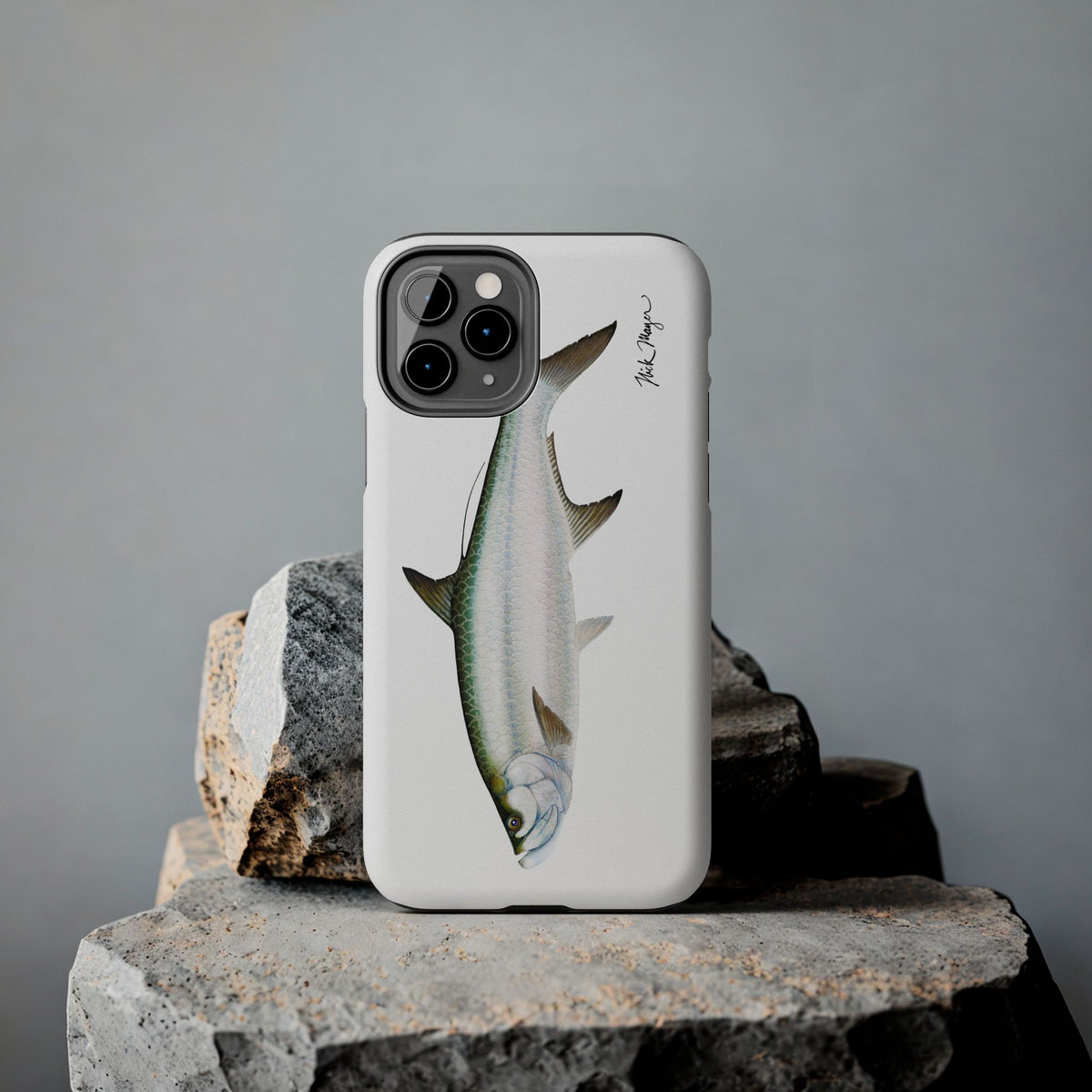 Tarpon White Phone Case (iPhone) Printify