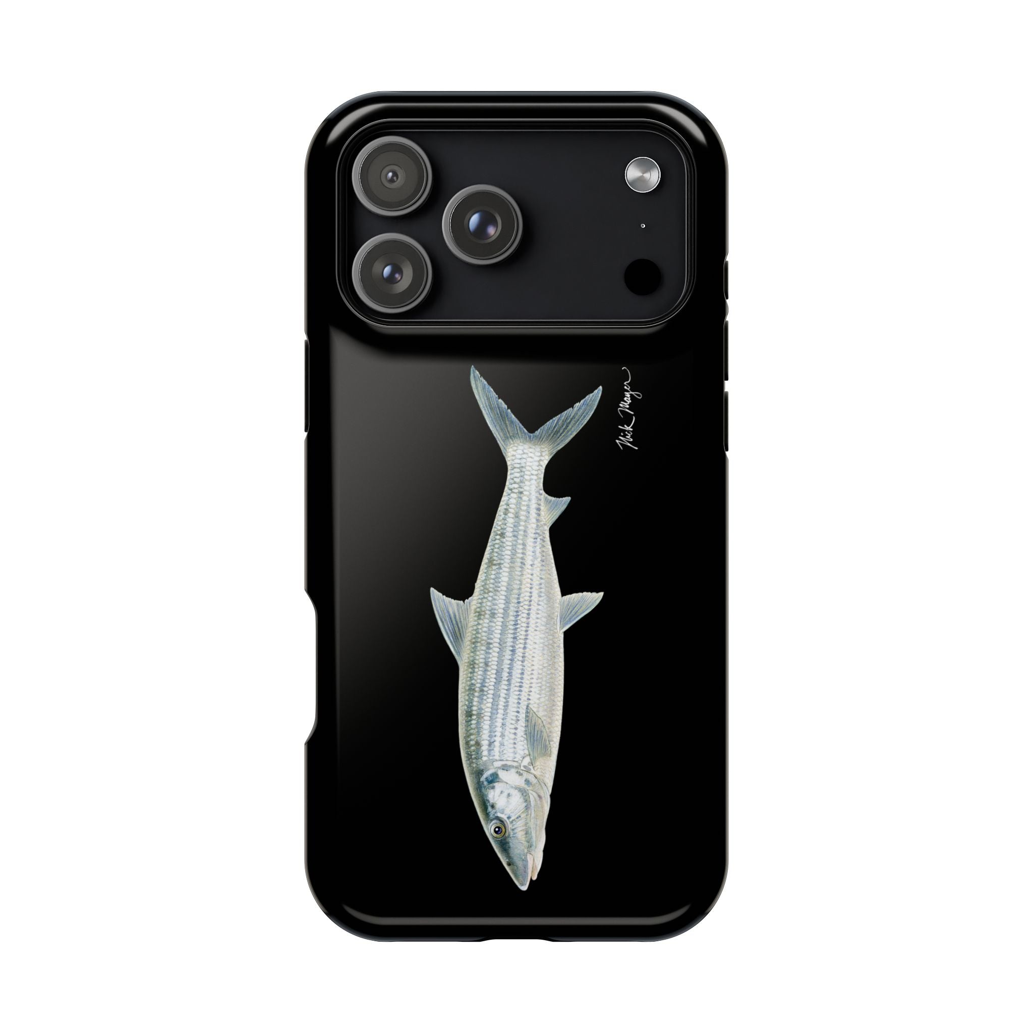 Bonefish MagSafe Black iPhone Case