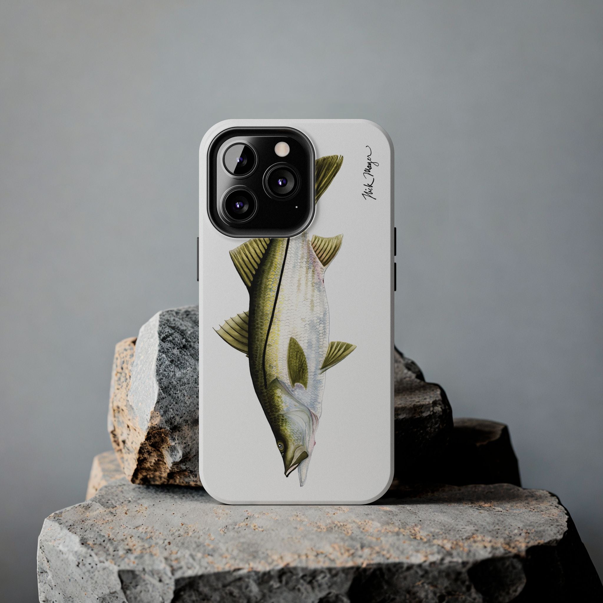 Snook White Phone Case (iPhone)