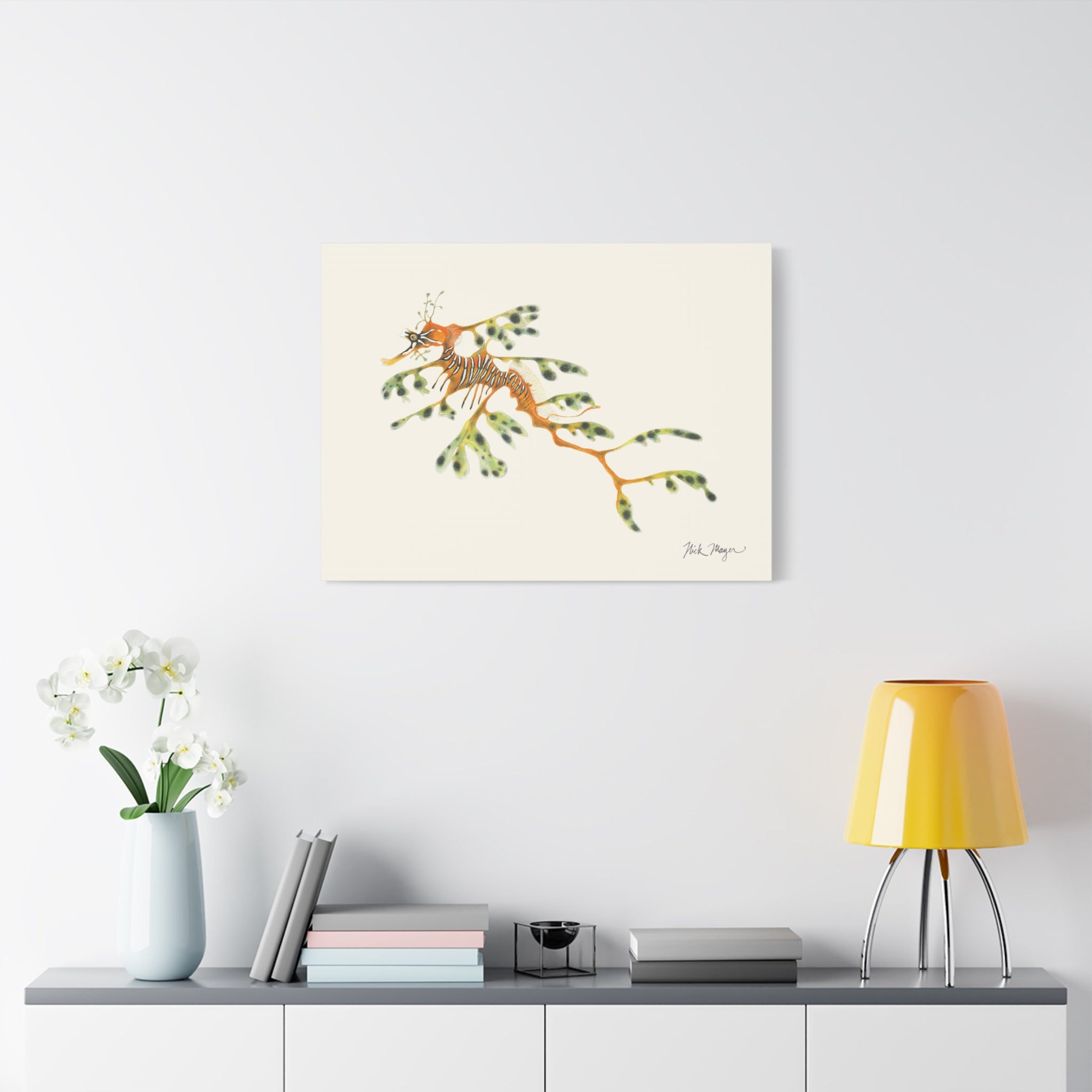 Leafy Sea Dragon Canvas Print