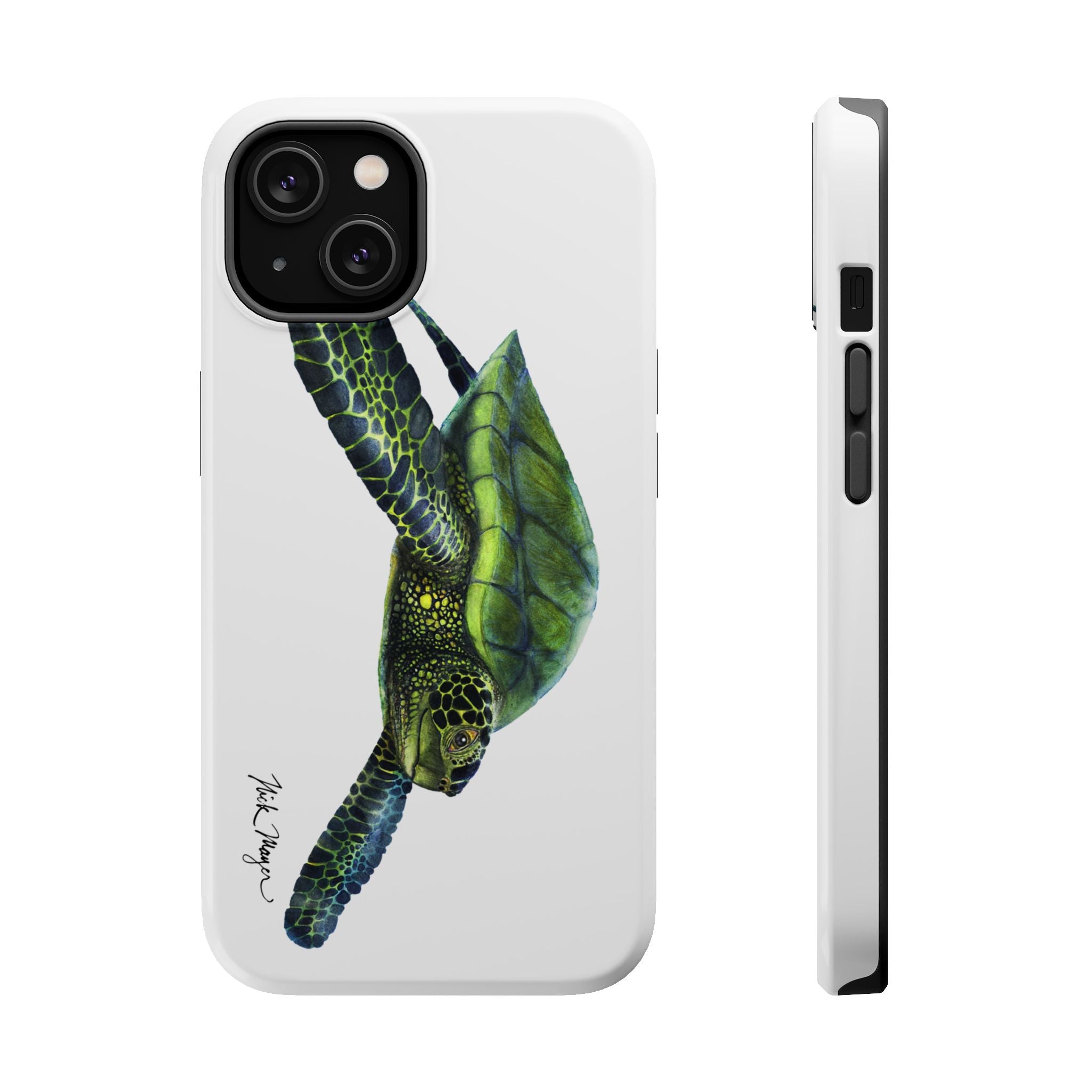 Green Sea Turtle MagSafe iPhone Case