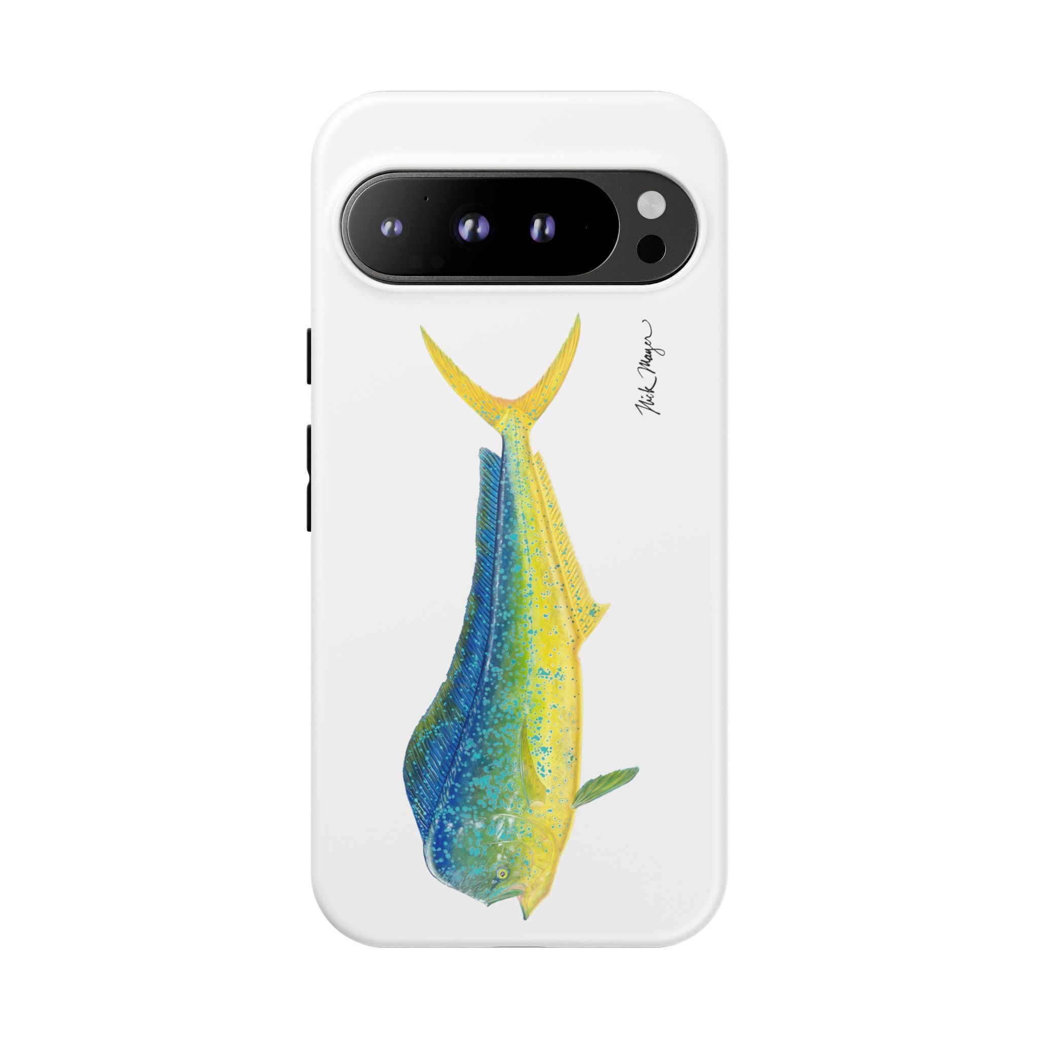 Bull Mahi White Phone Case (Samsung)