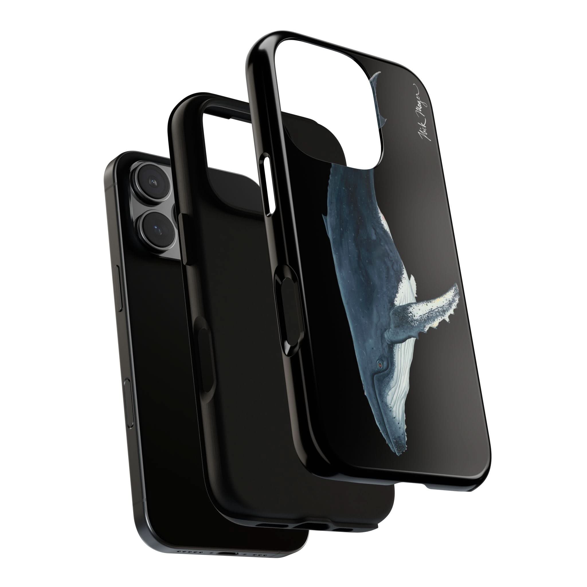 Humpback Black Phone Case (iPhone 16 & Samsung)
