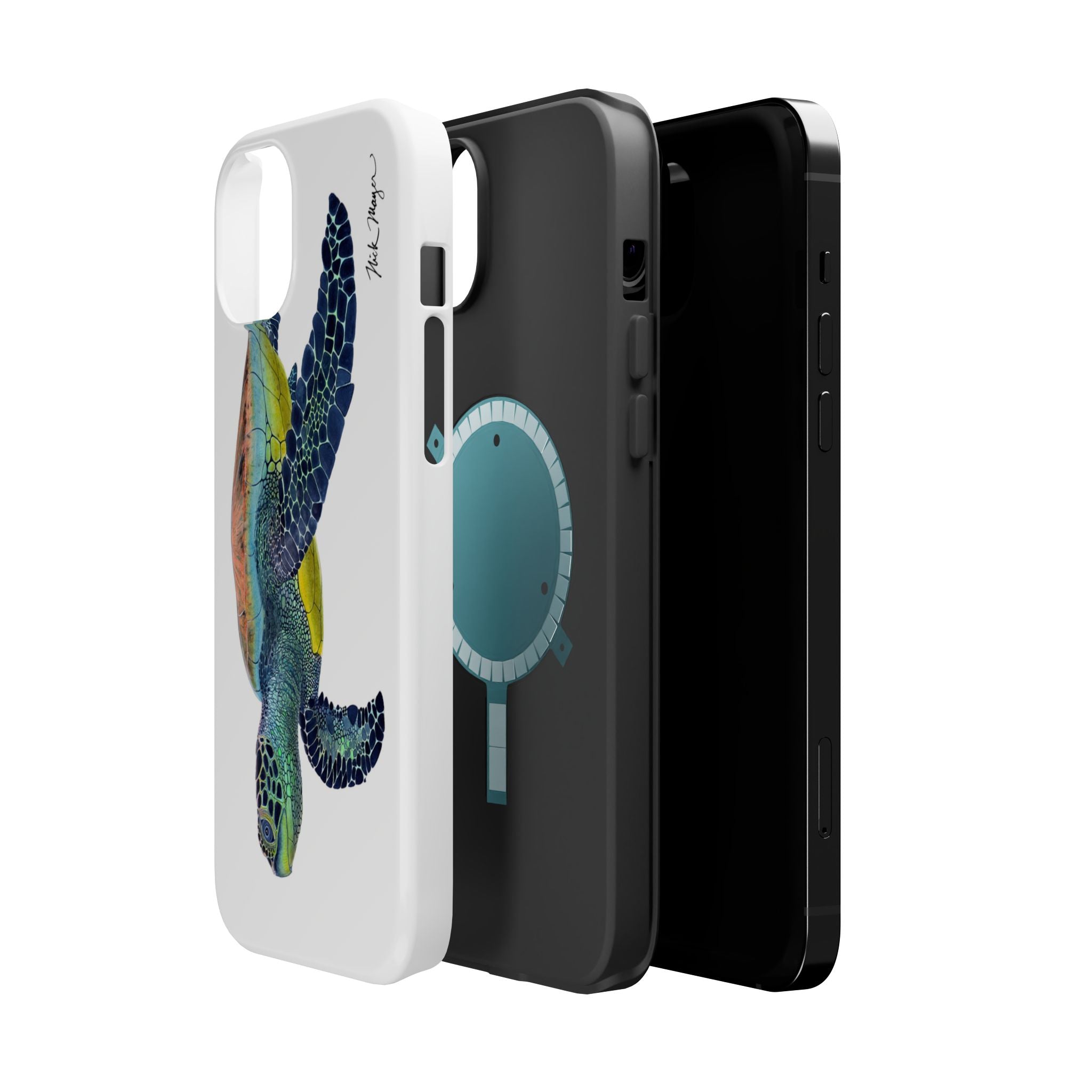 Green Sea Turtle II MagSafe iPhone Case