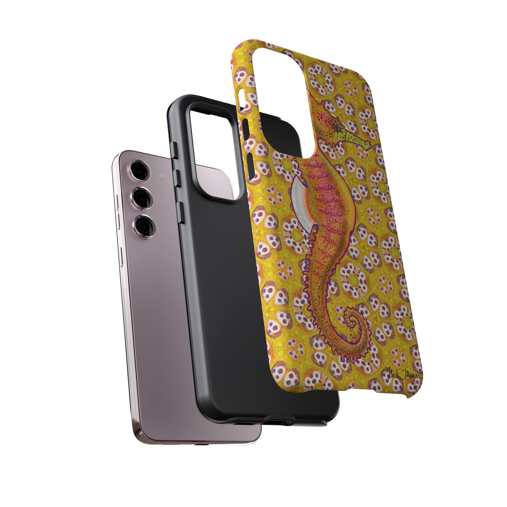 Psychedelic Seahorse Phone Case (Samsung) Printify