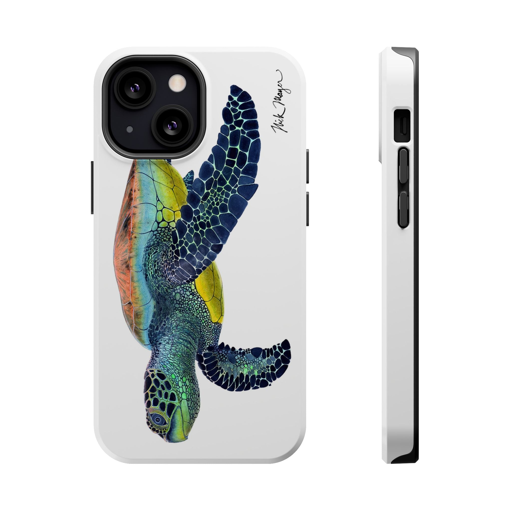 Green Sea Turtle II MagSafe iPhone Case