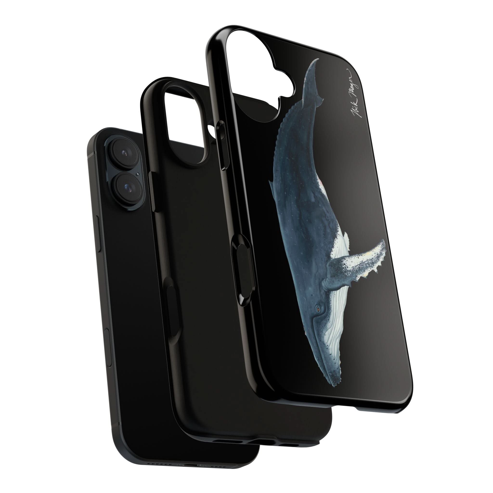 Humpback Black Phone Case (iPhone 16 & Samsung)