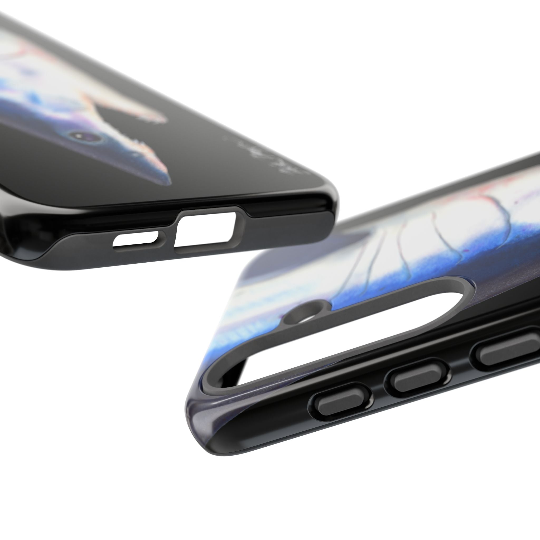 Mako Shark Face Black Phone Case (Samsung) Printify