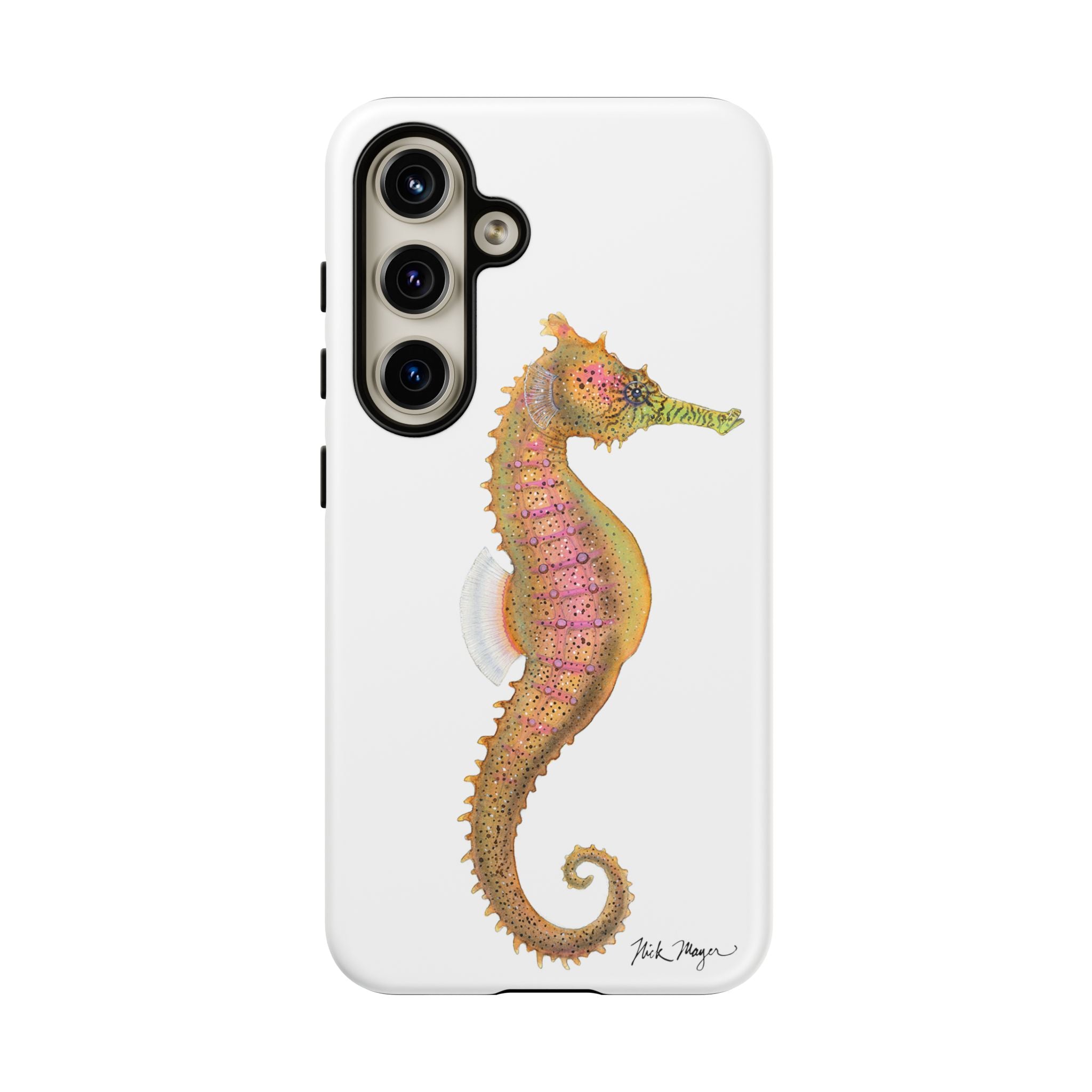 Pink Seahorse Phone Case (Samsung)