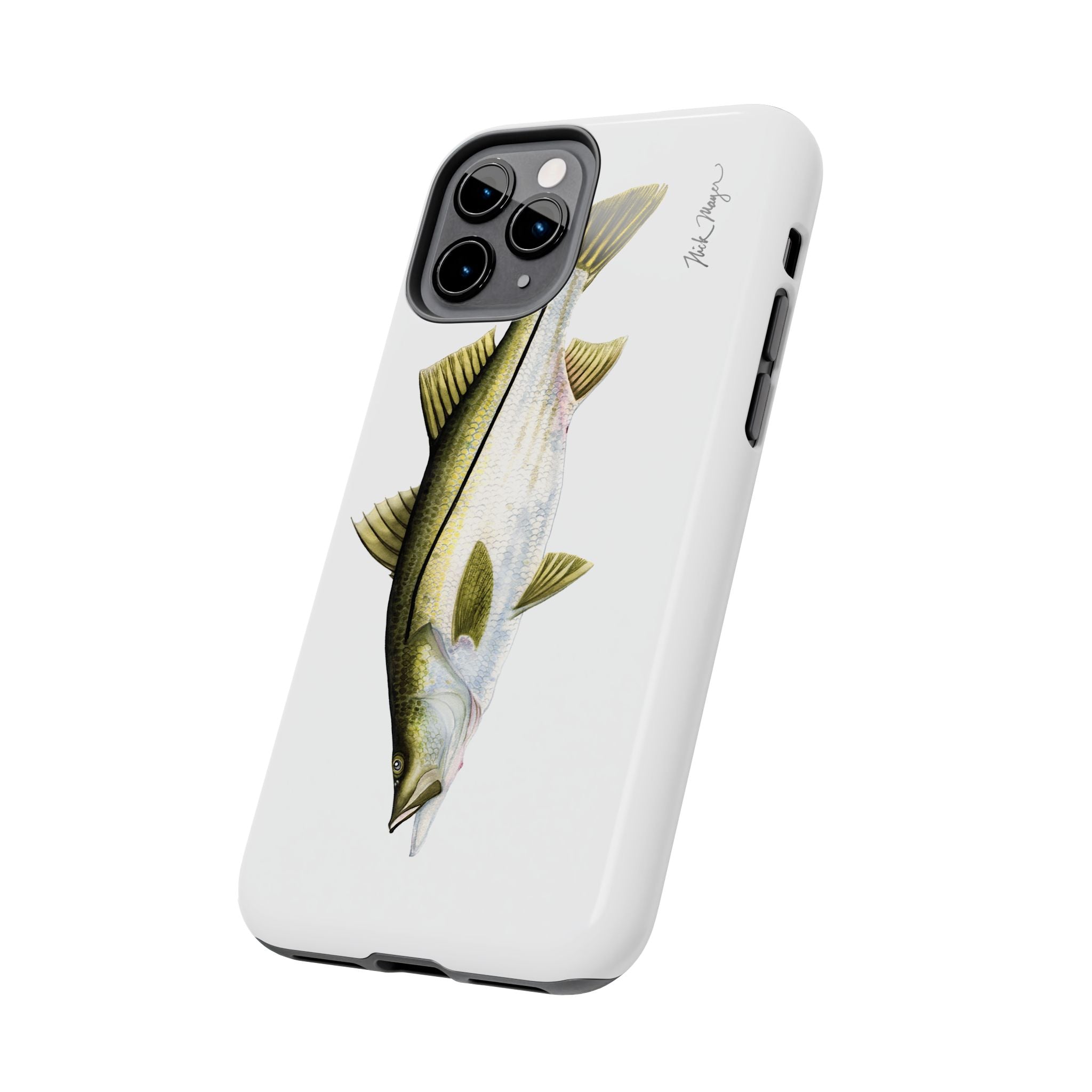 Snook White Phone Case (iPhone)