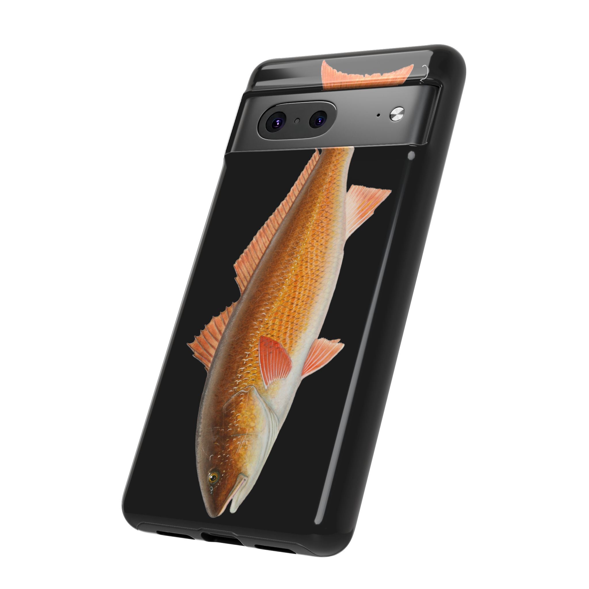 Redfish Black Phone Case (Samsung) Printify