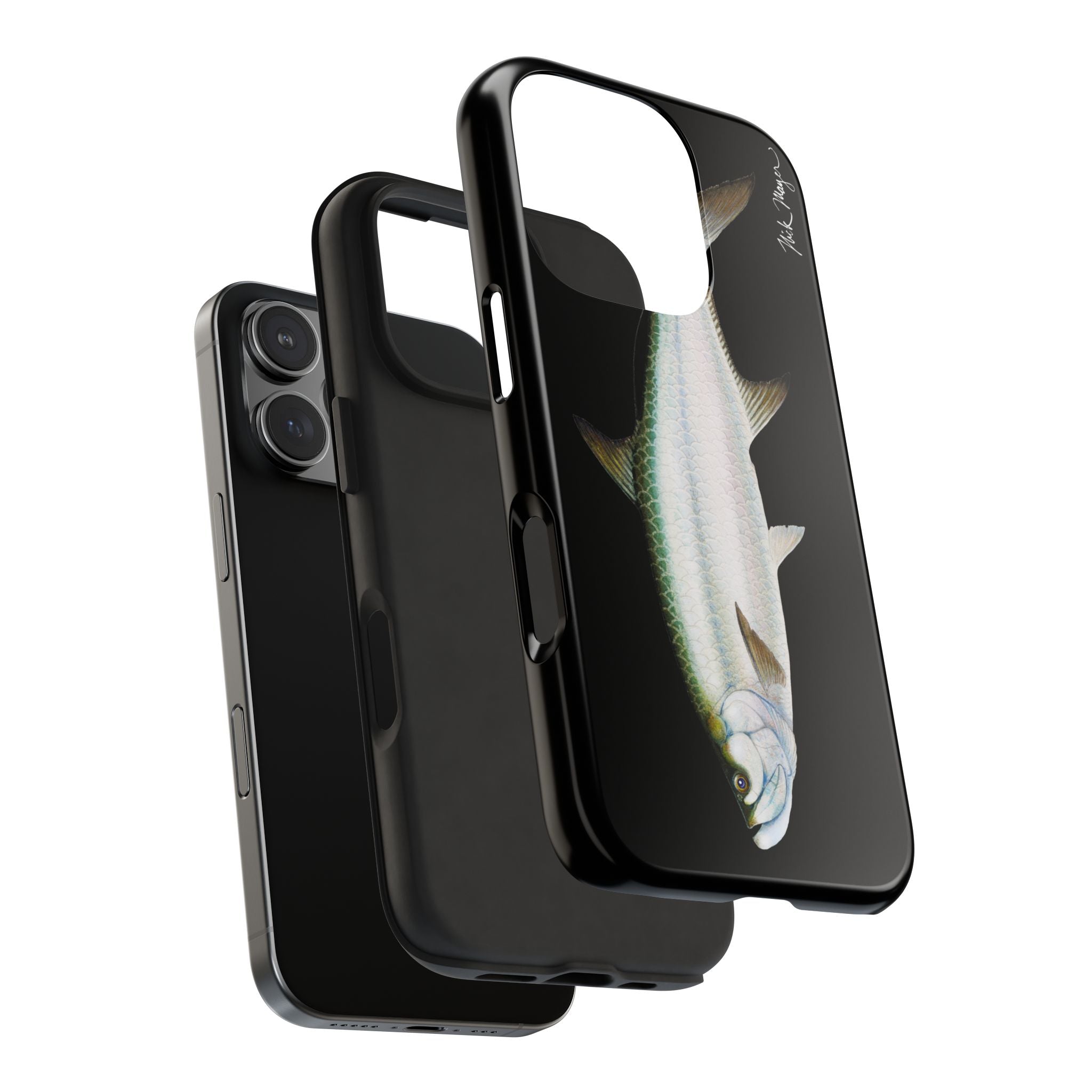 Tarpon Black Phone Case (iPhone)