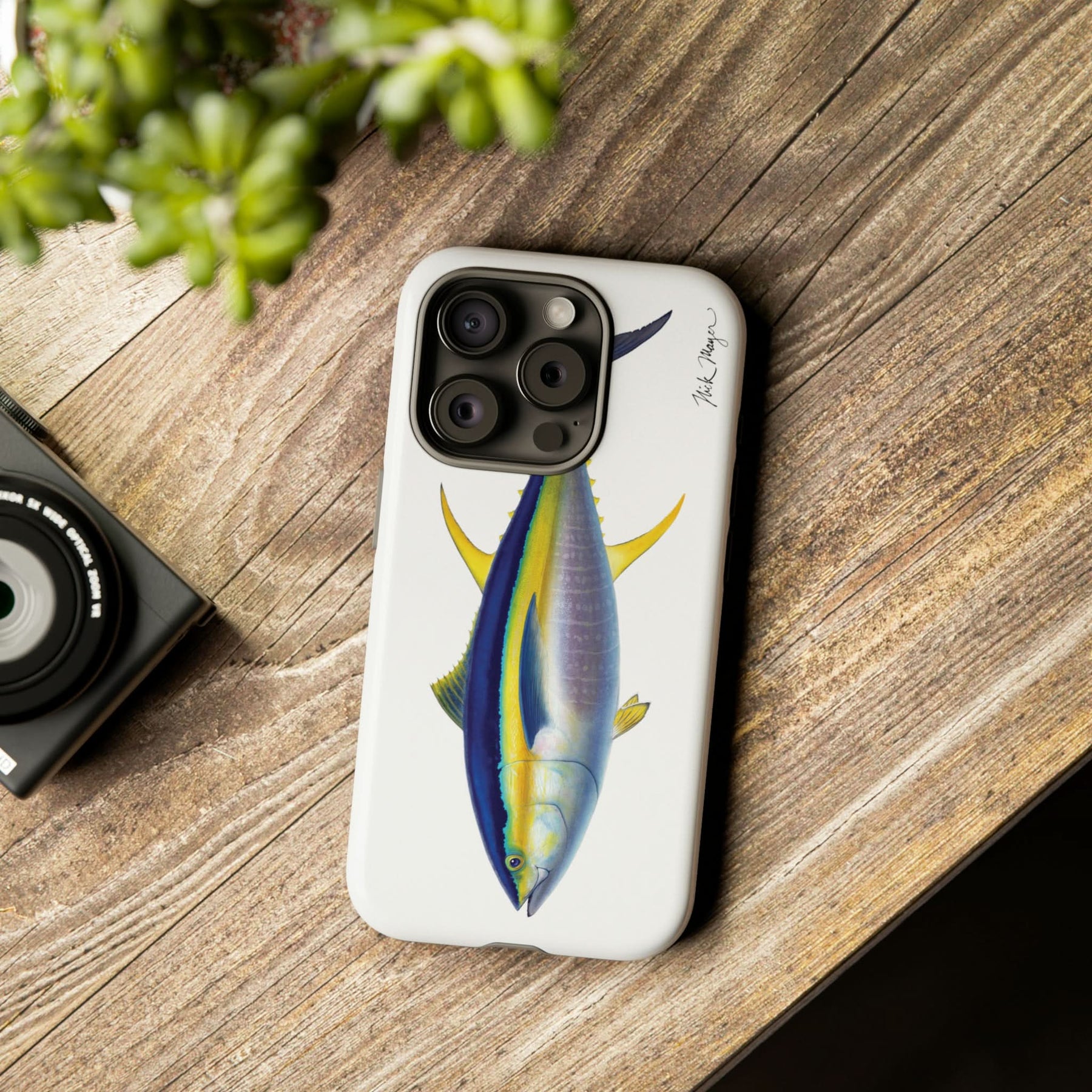 Yellowfin Tuna iPhone 15 Case