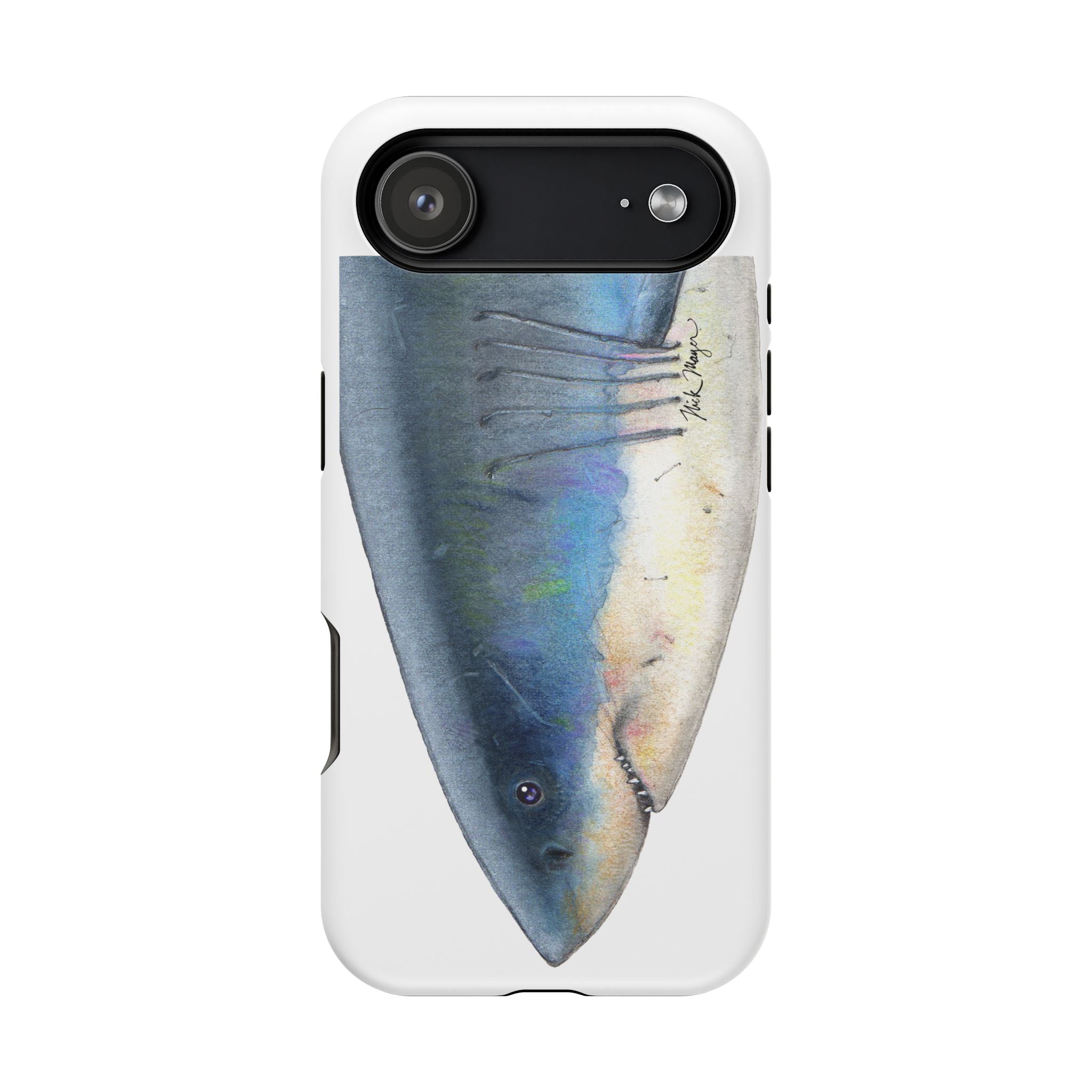 Great White Shark Face MagSafe iPhone Case
