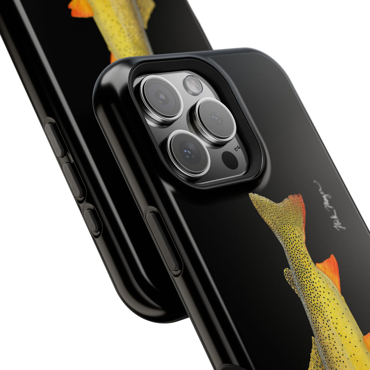 Cutthroat Trout 1 Black MagSafe iPhone Case Printify