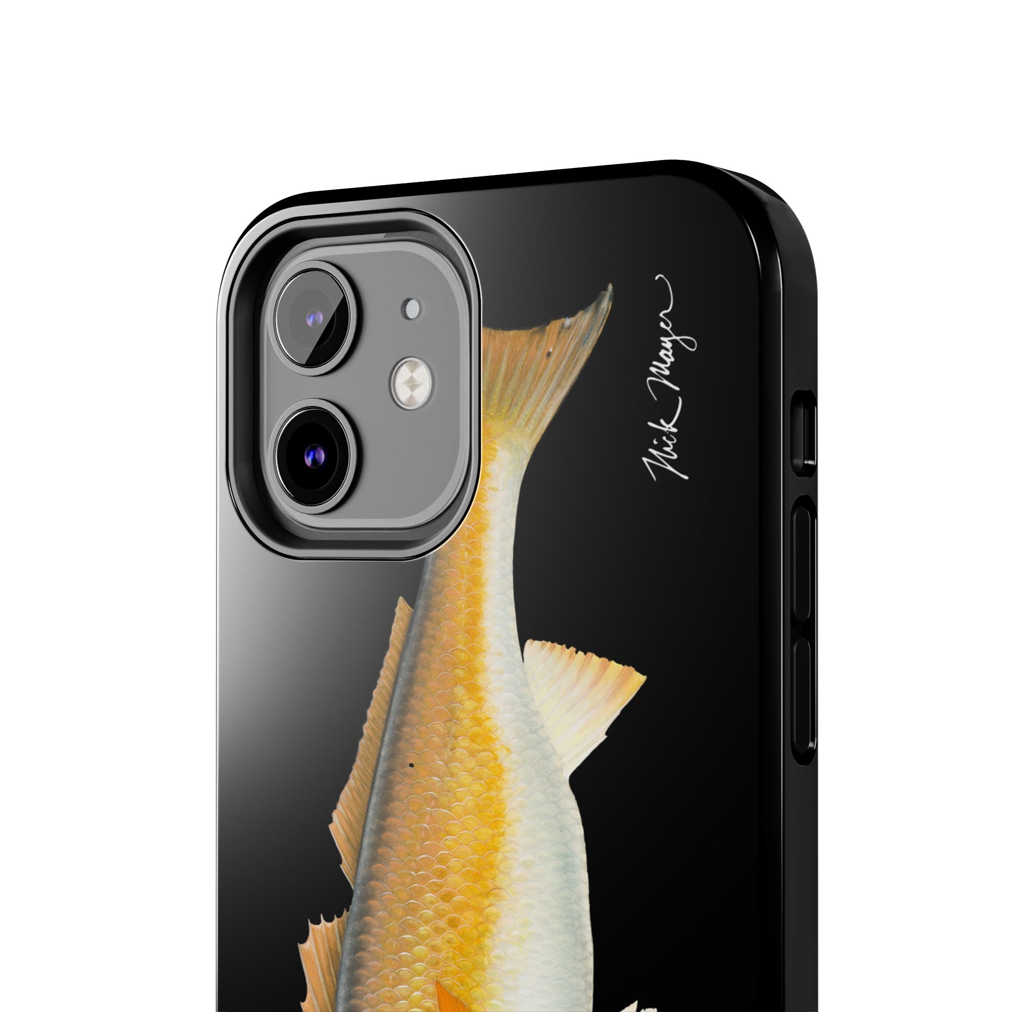 Bull Redfish Black Phone Case (iPhone)