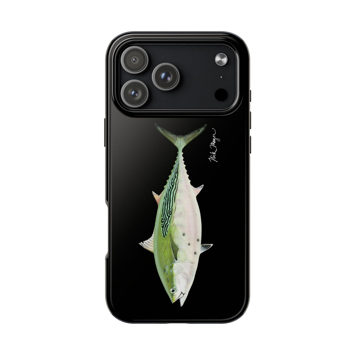 Albie Black Phone Case (iPhone) Printify