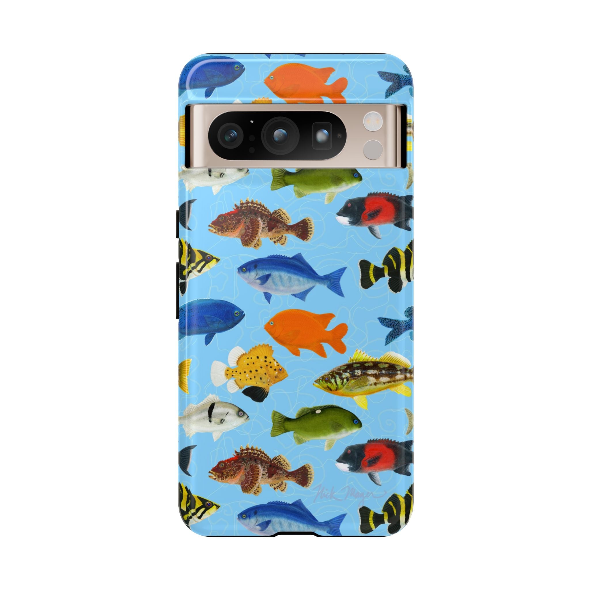 NEW California Fish Blue Phone Case (Samsung)