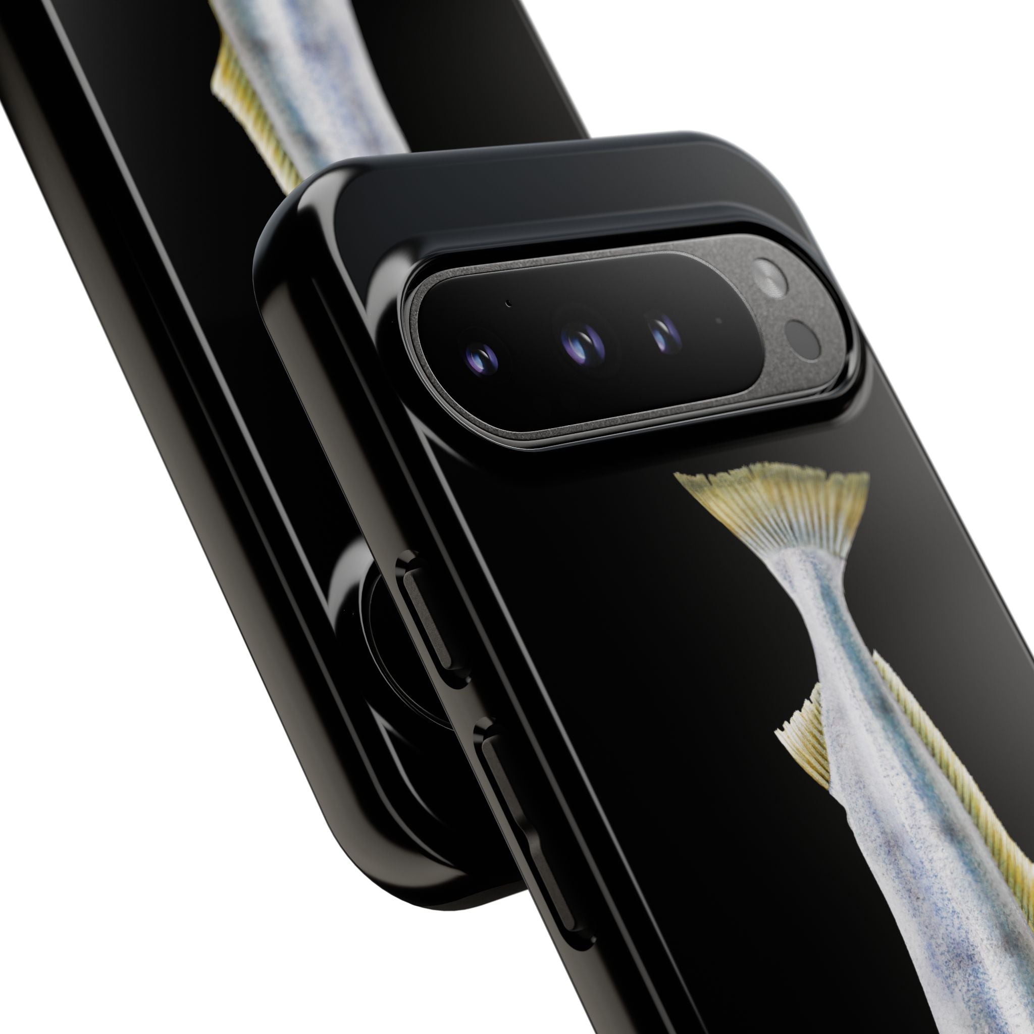 White Sea Bass Phone Case (Samsung) - black