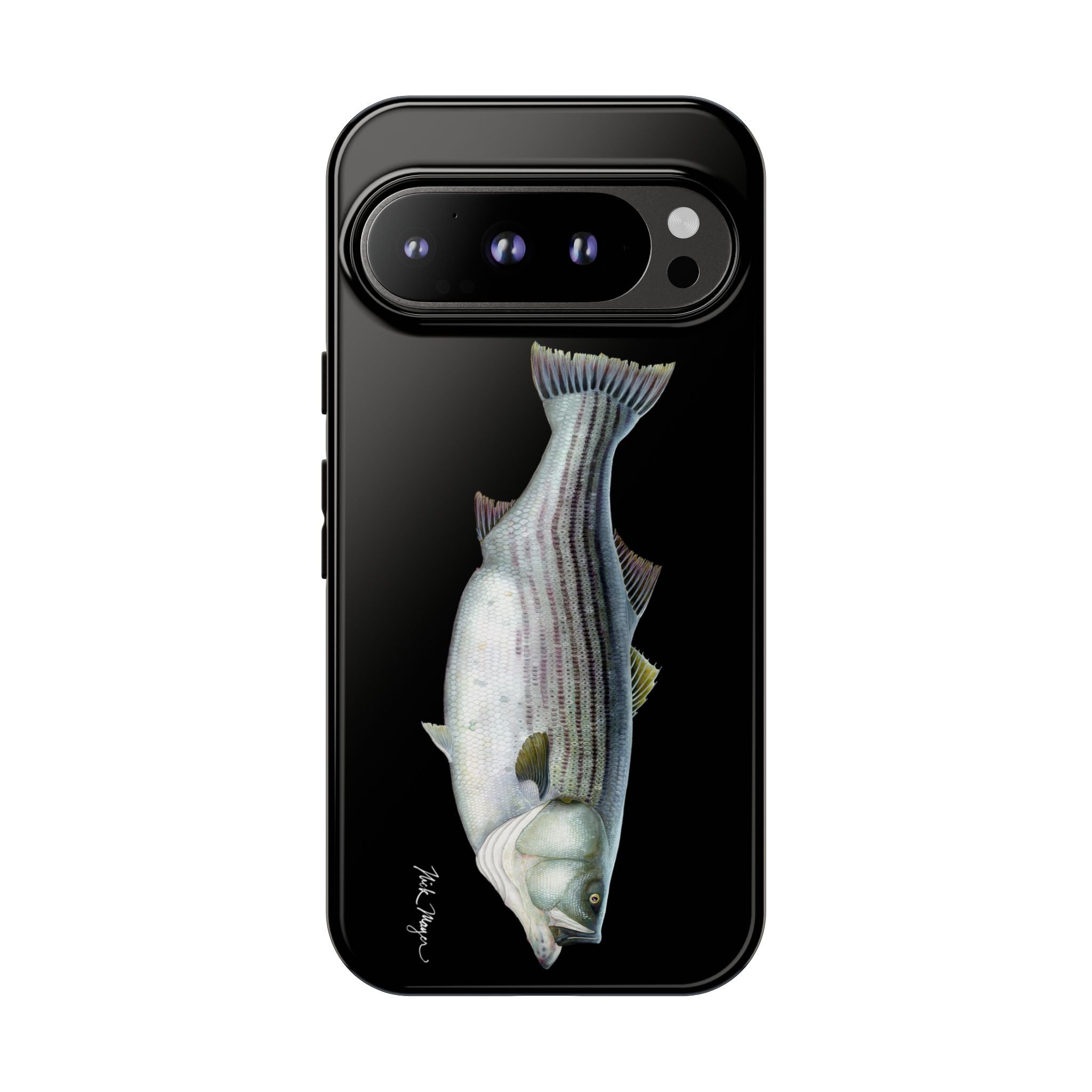 Cow Striper Phone Case (Samsung) - black