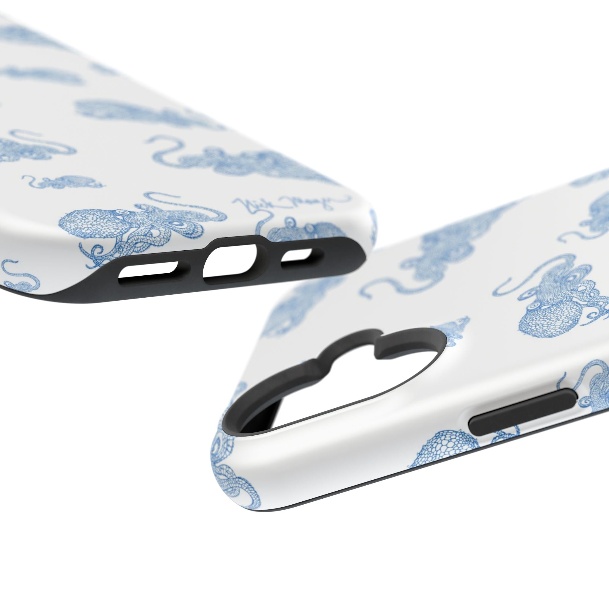 Blue Octopus 2 MagSafe iPhone Case