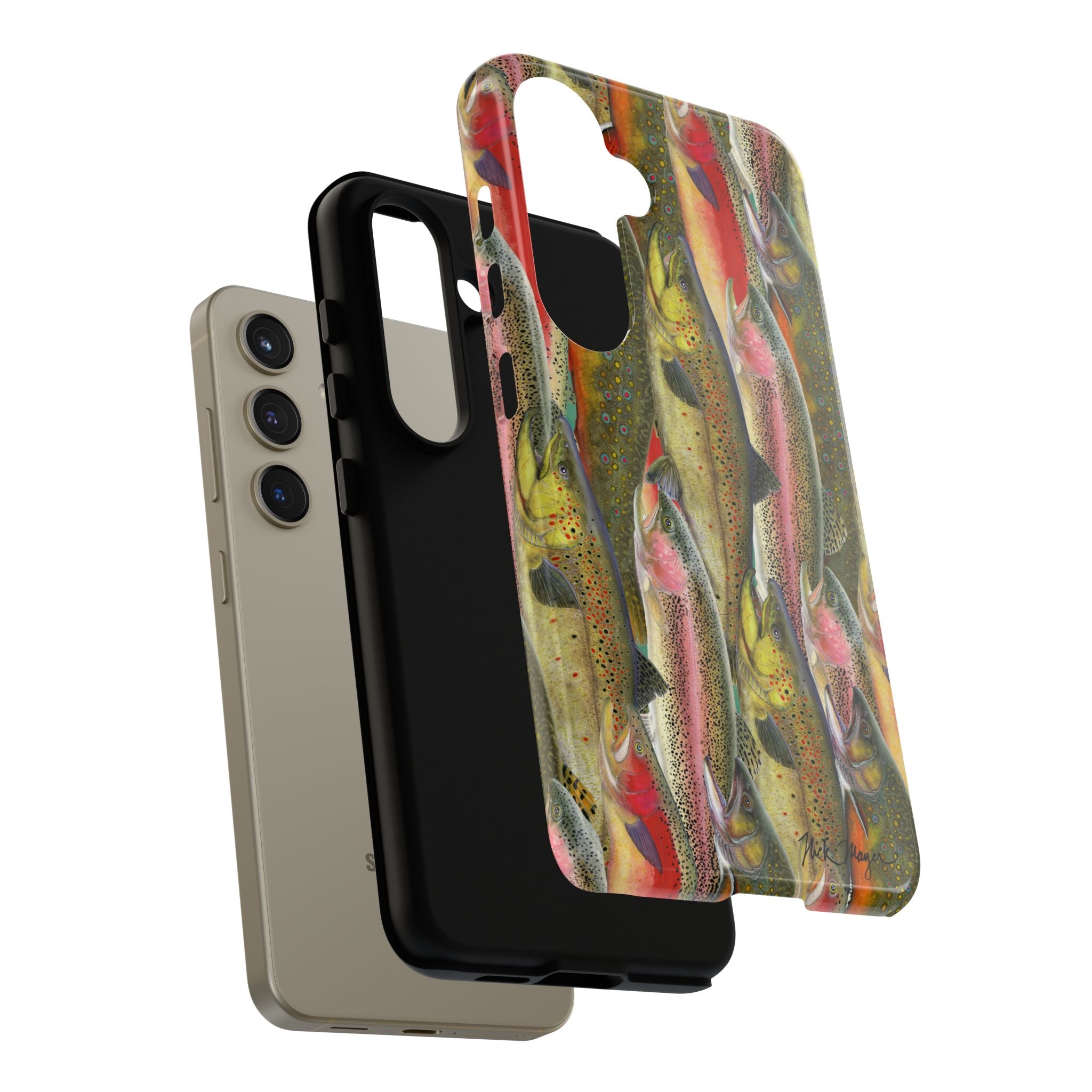 NEW Trout Angler Phone Case (Samsung) Printify