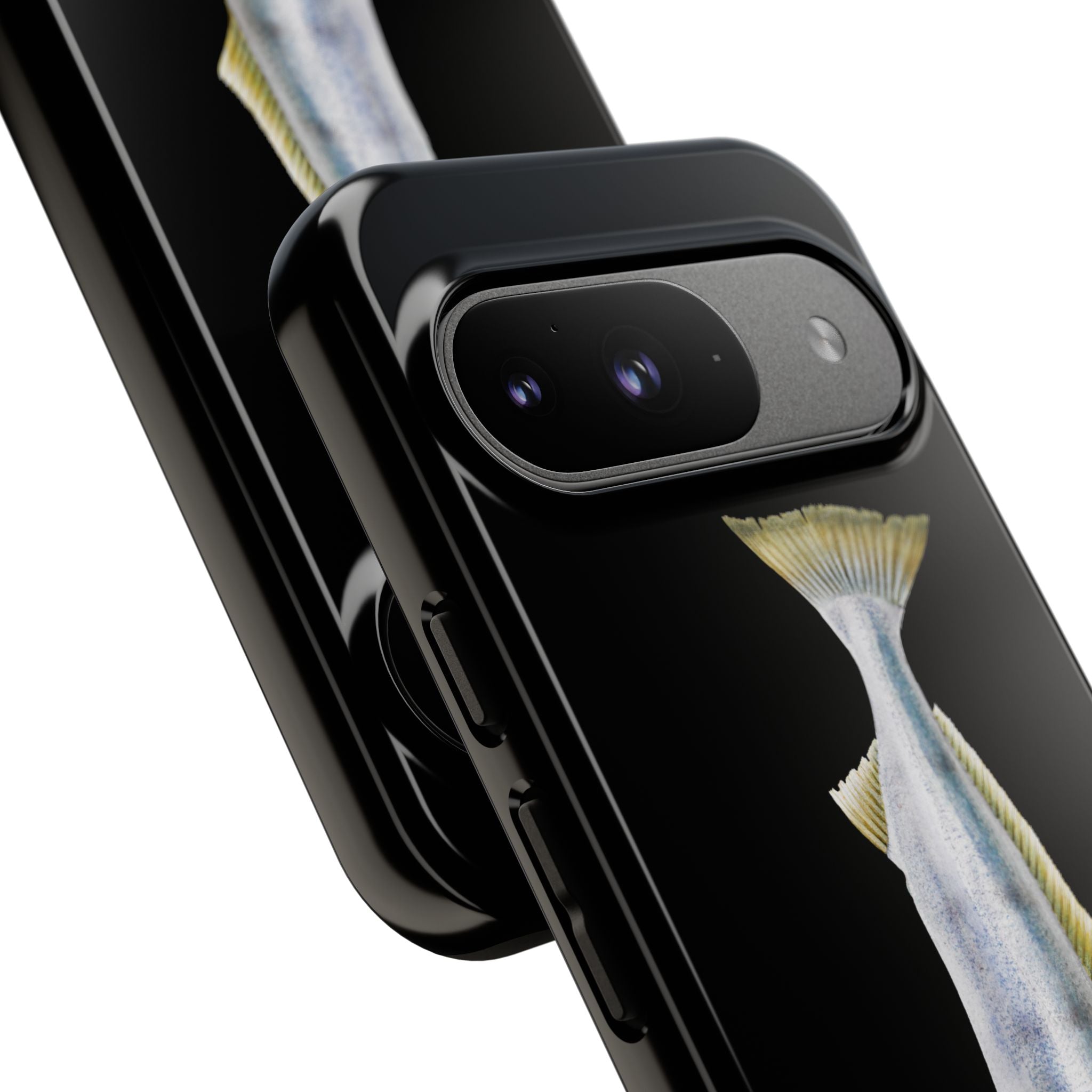 White Sea Bass Phone Case (Samsung) - black