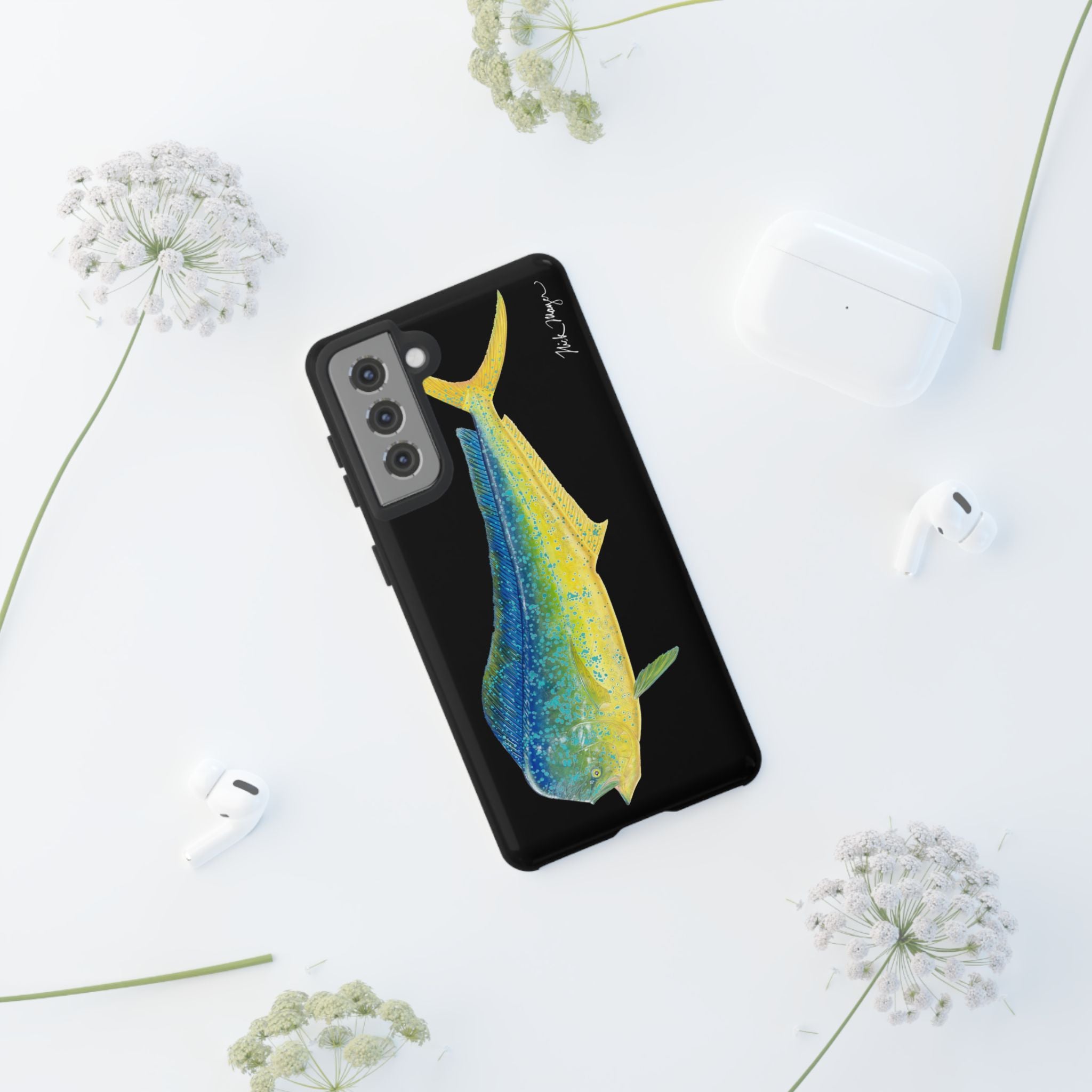 Bull Mahi Black Phone Case (Samsung)