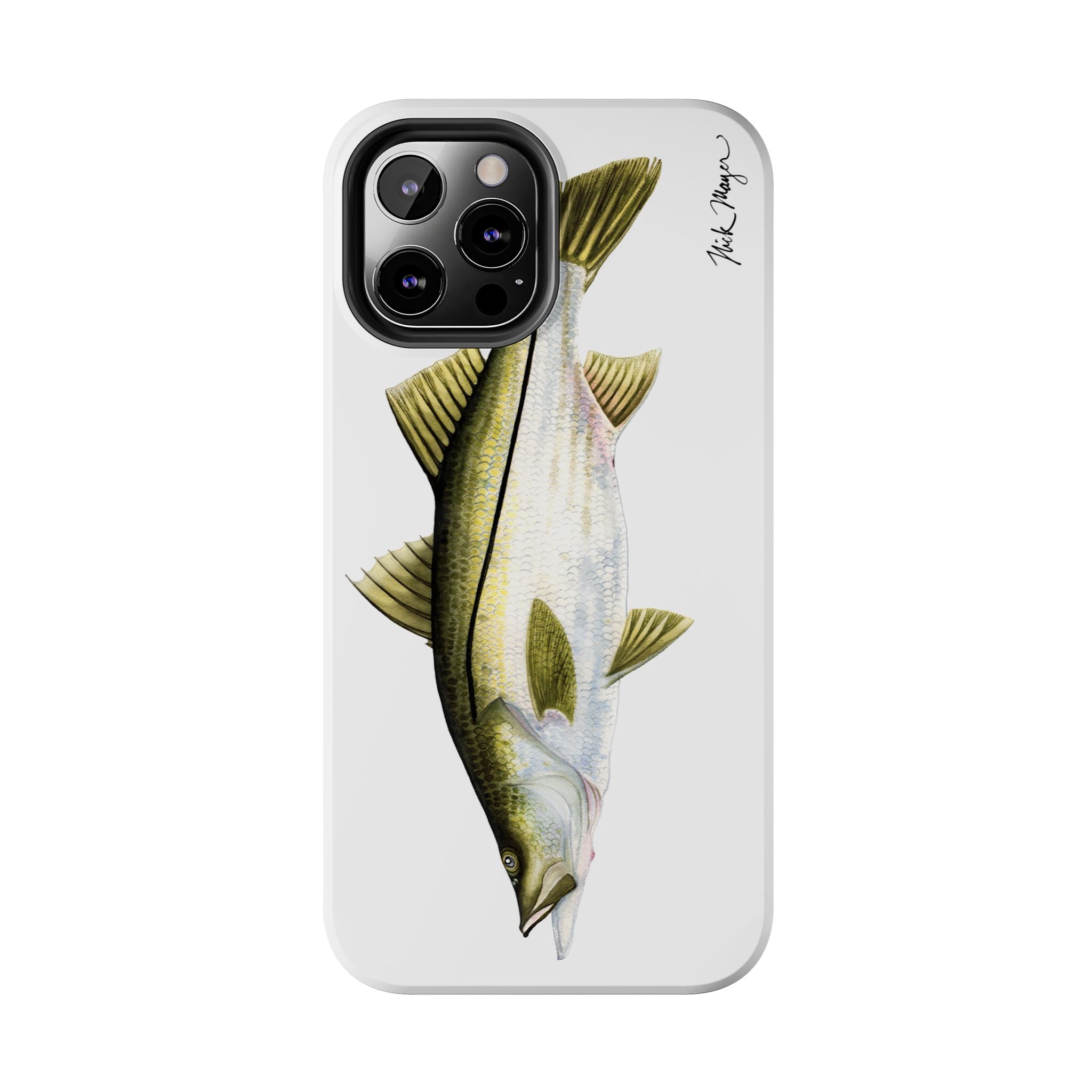 Snook White Phone Case (iPhone)
