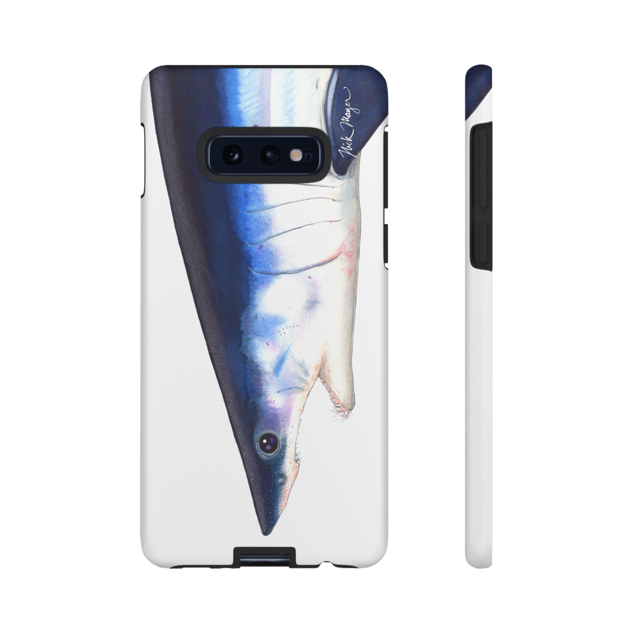 Mako Shark Face White Phone Case (Samsung)
