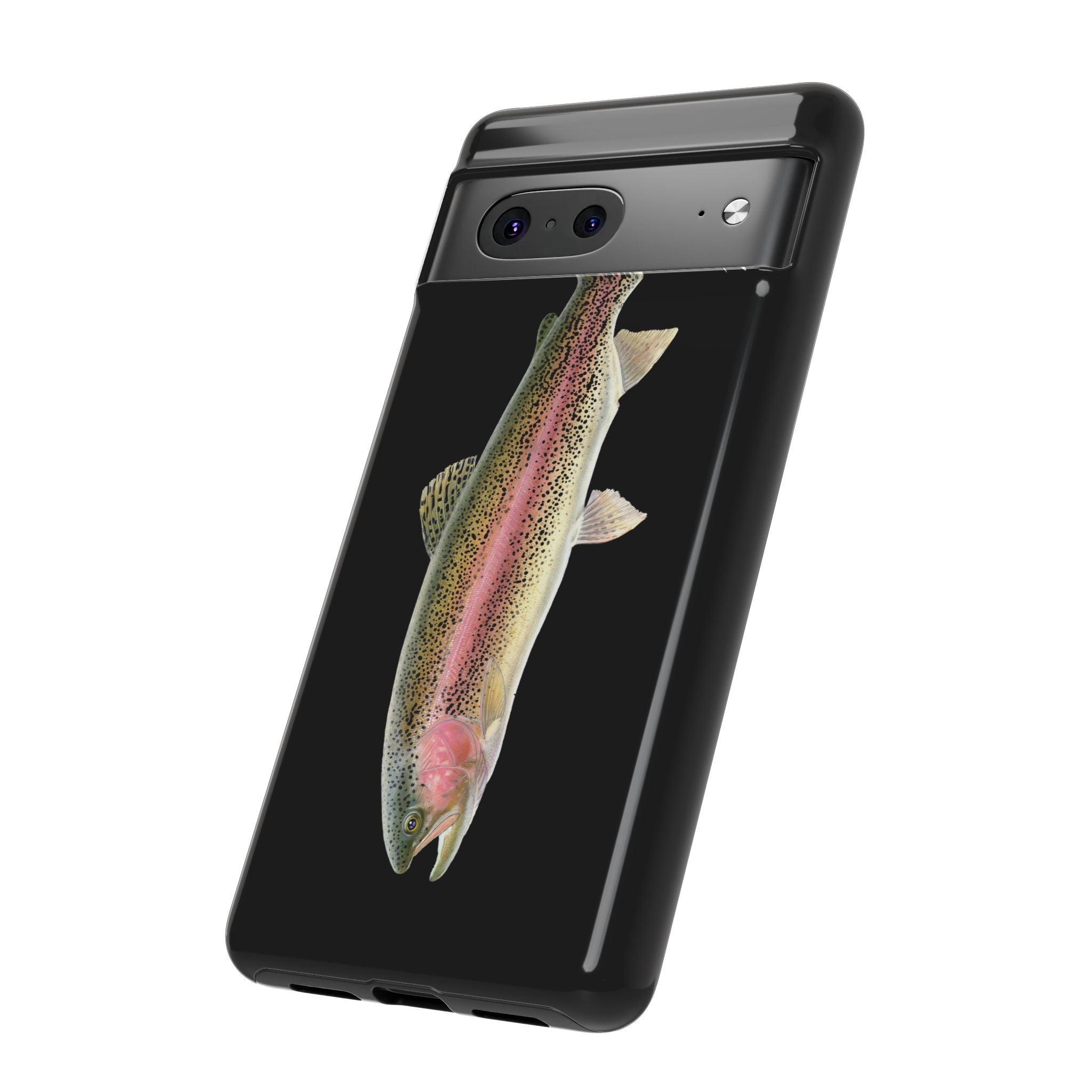 Rainbow Trout Black Phone Case (Samsung) Printify
