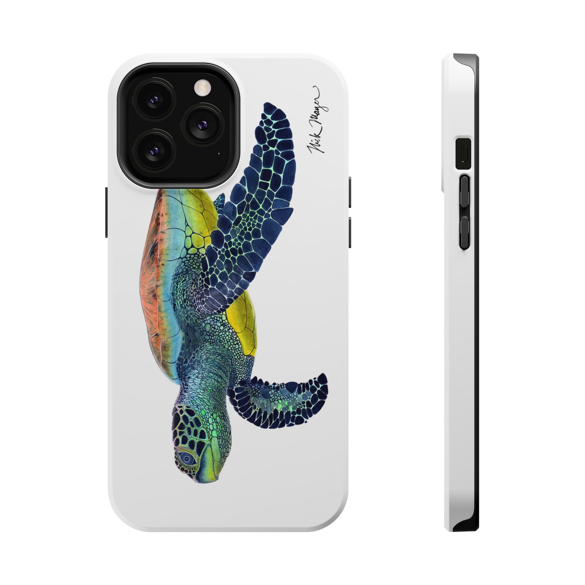 Green Sea Turtle II MagSafe iPhone Case