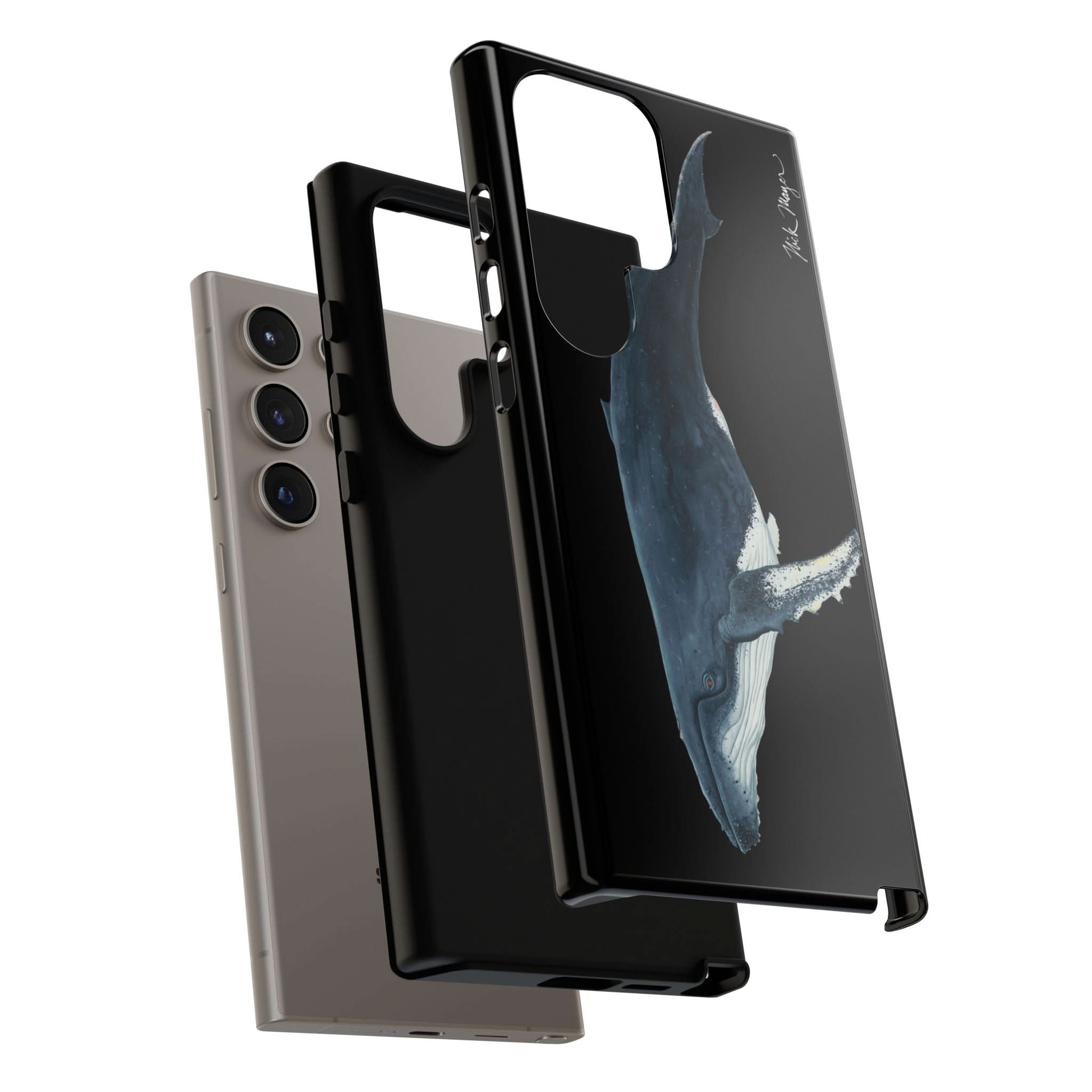 Humpback Black Phone Case (iPhone 16 & Samsung)