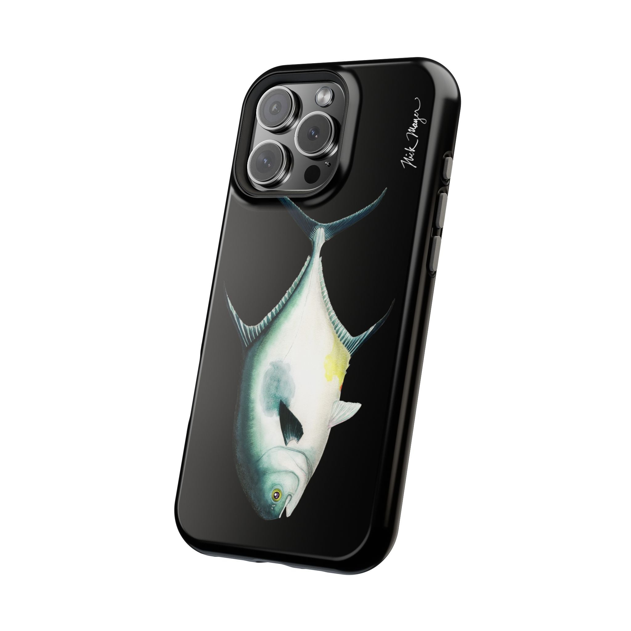 Atlantic Permit MagSafe Black iPhone Case