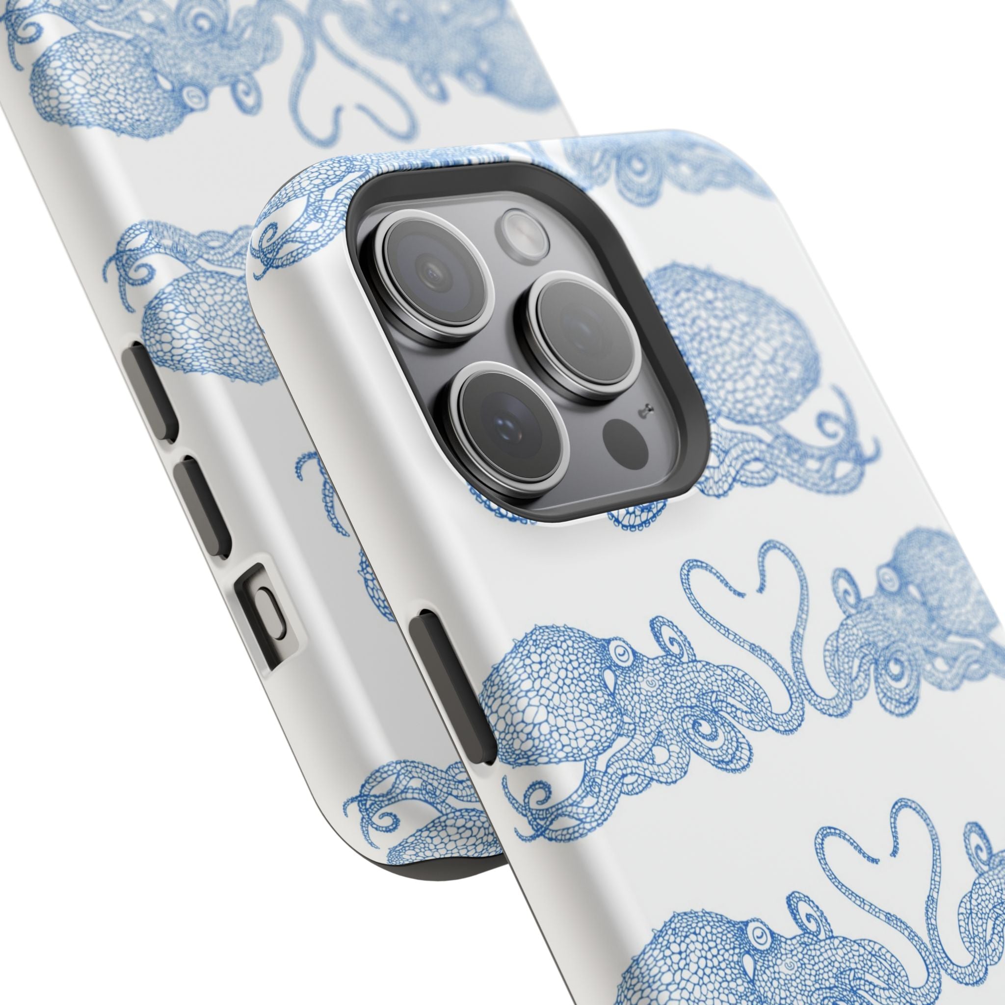 Blue Octopus 1 MagSafe iPhone Case