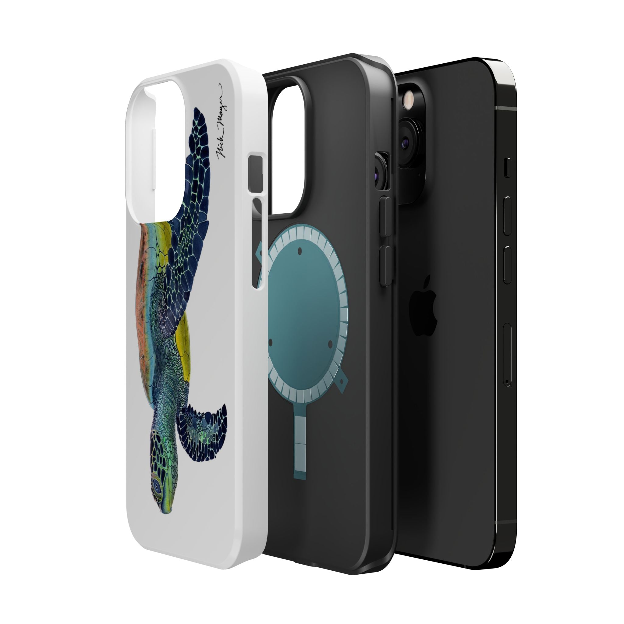 Green Sea Turtle II MagSafe iPhone Case