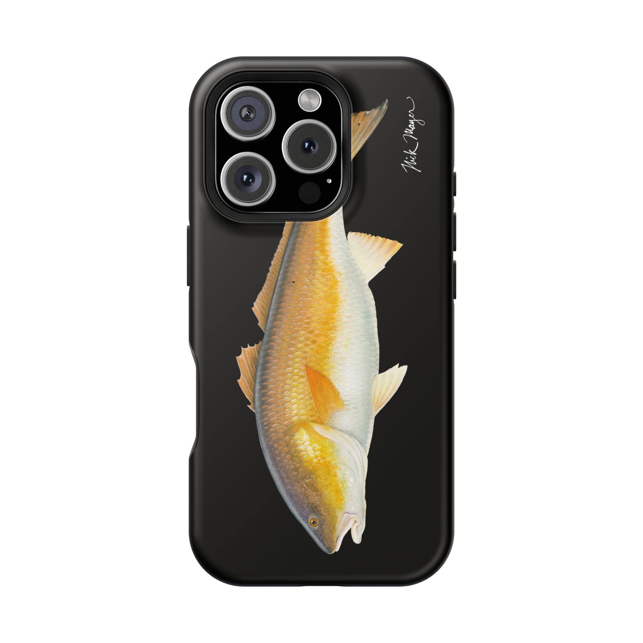Bull Redfish MagSafe Black iPhone Case