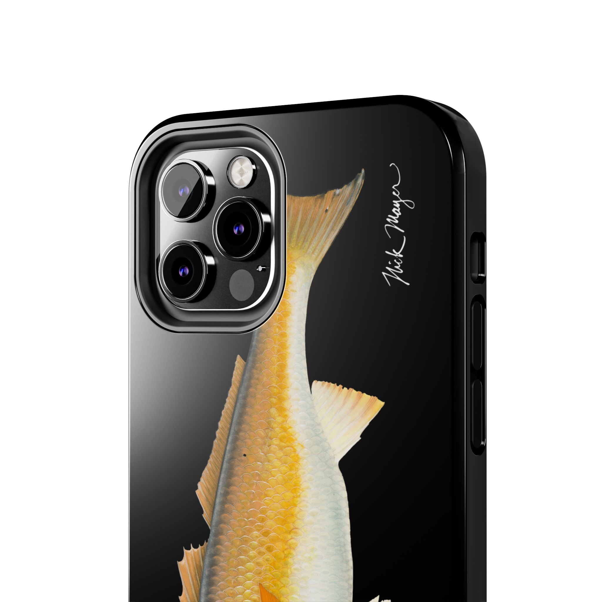 Bull Redfish Black Phone Case (iPhone)