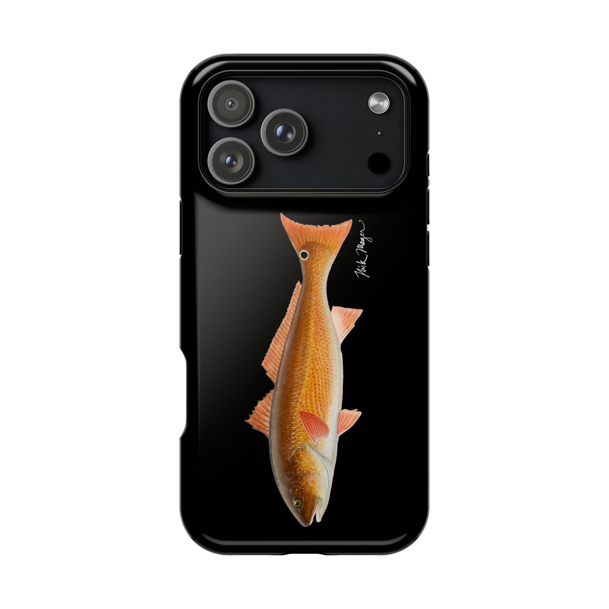 Redfish MagSafe Black iPhone Case
