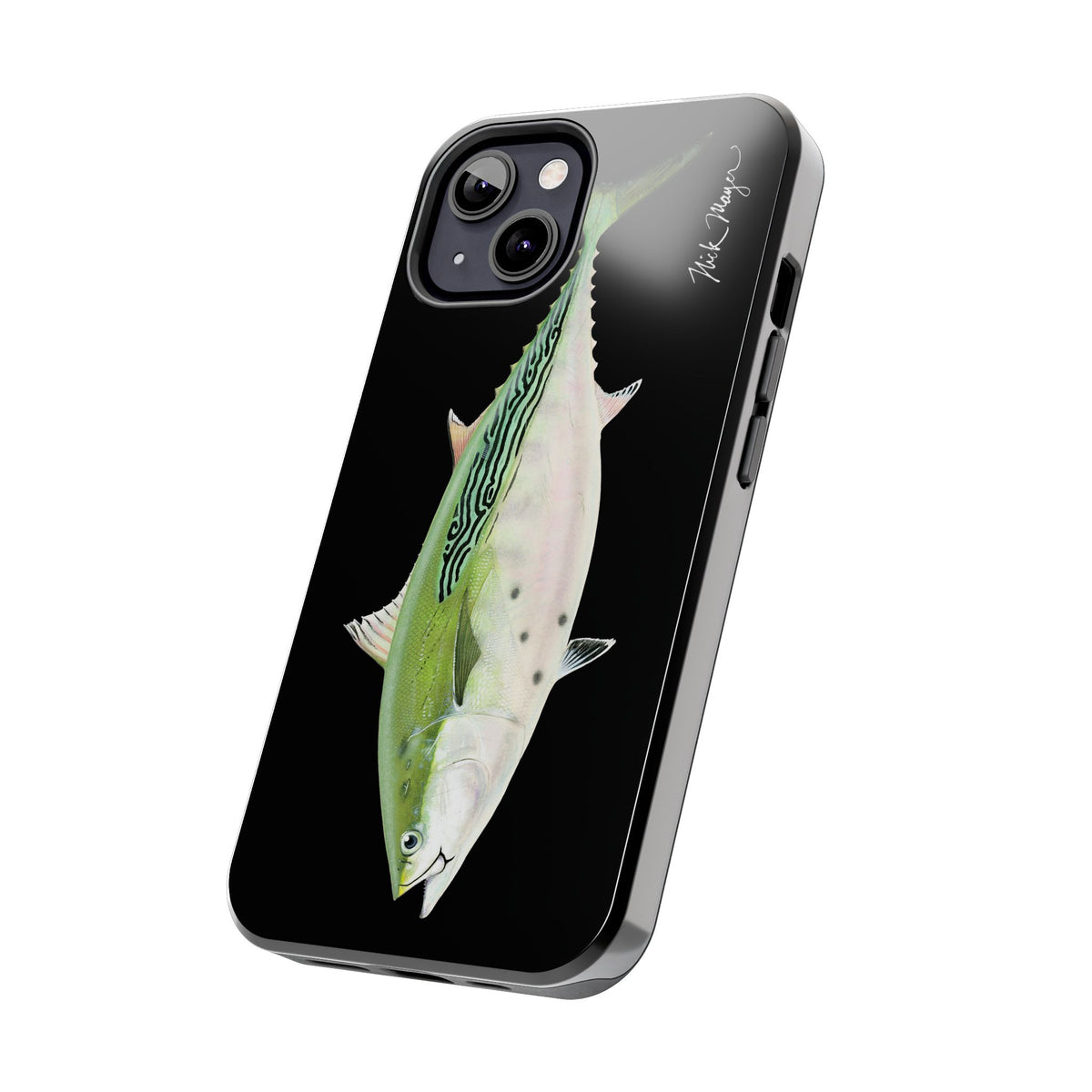 Albie Black Phone Case (iPhone) Printify