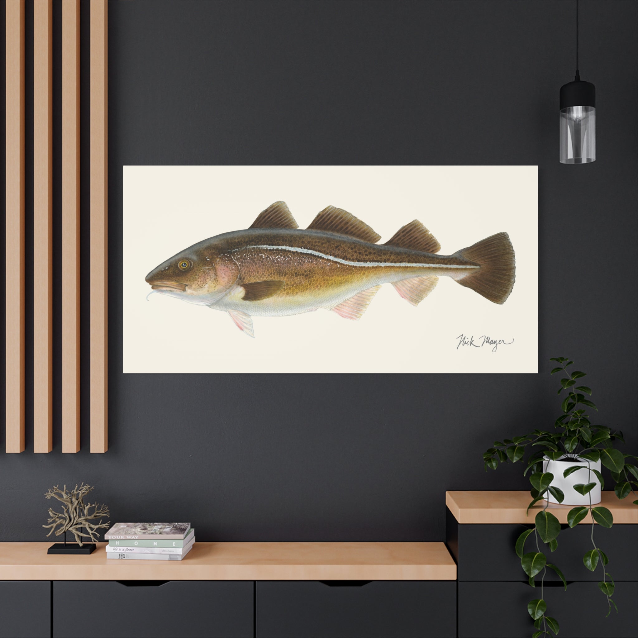 Cod Canvas Print