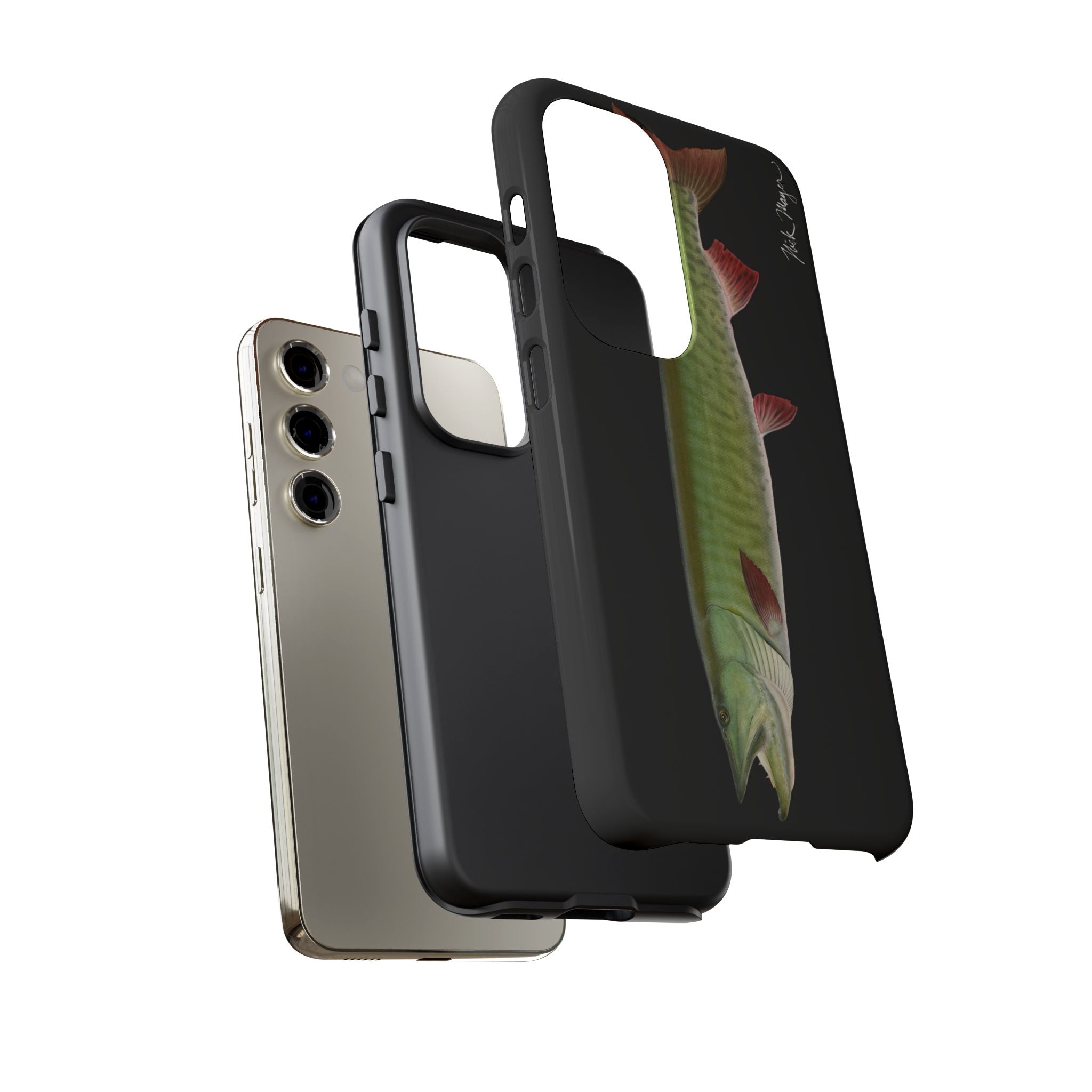 Trophy Muskie Black Phone Case (Samsung)