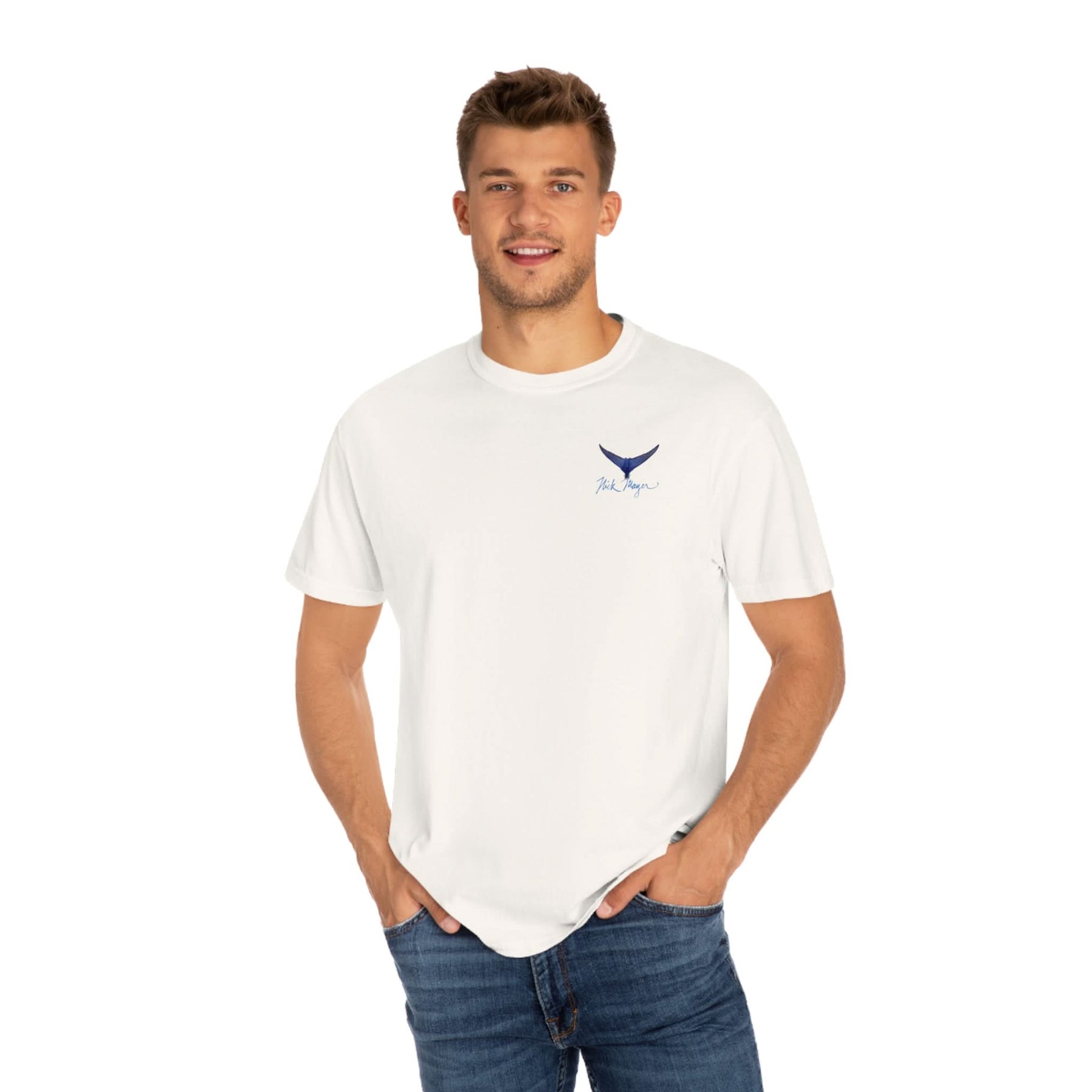 Tuna Slam Premium Front & Back Comfort Colors Tee