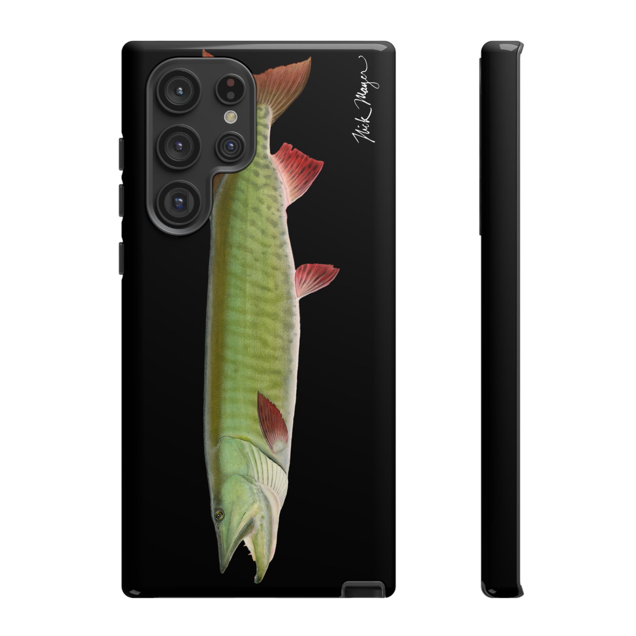 Trophy Muskie Black Phone Case (Samsung)
