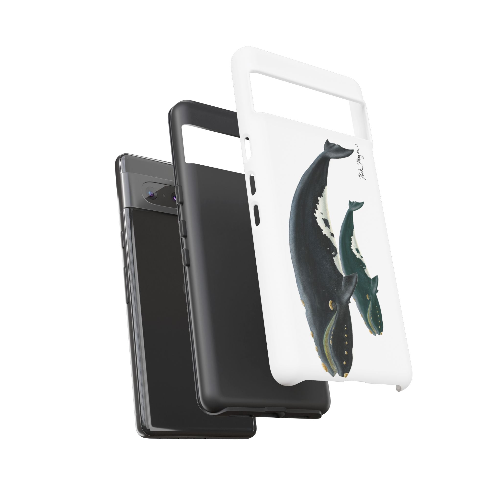 Mother & Calf Right Whale Phone Case (Samsung)